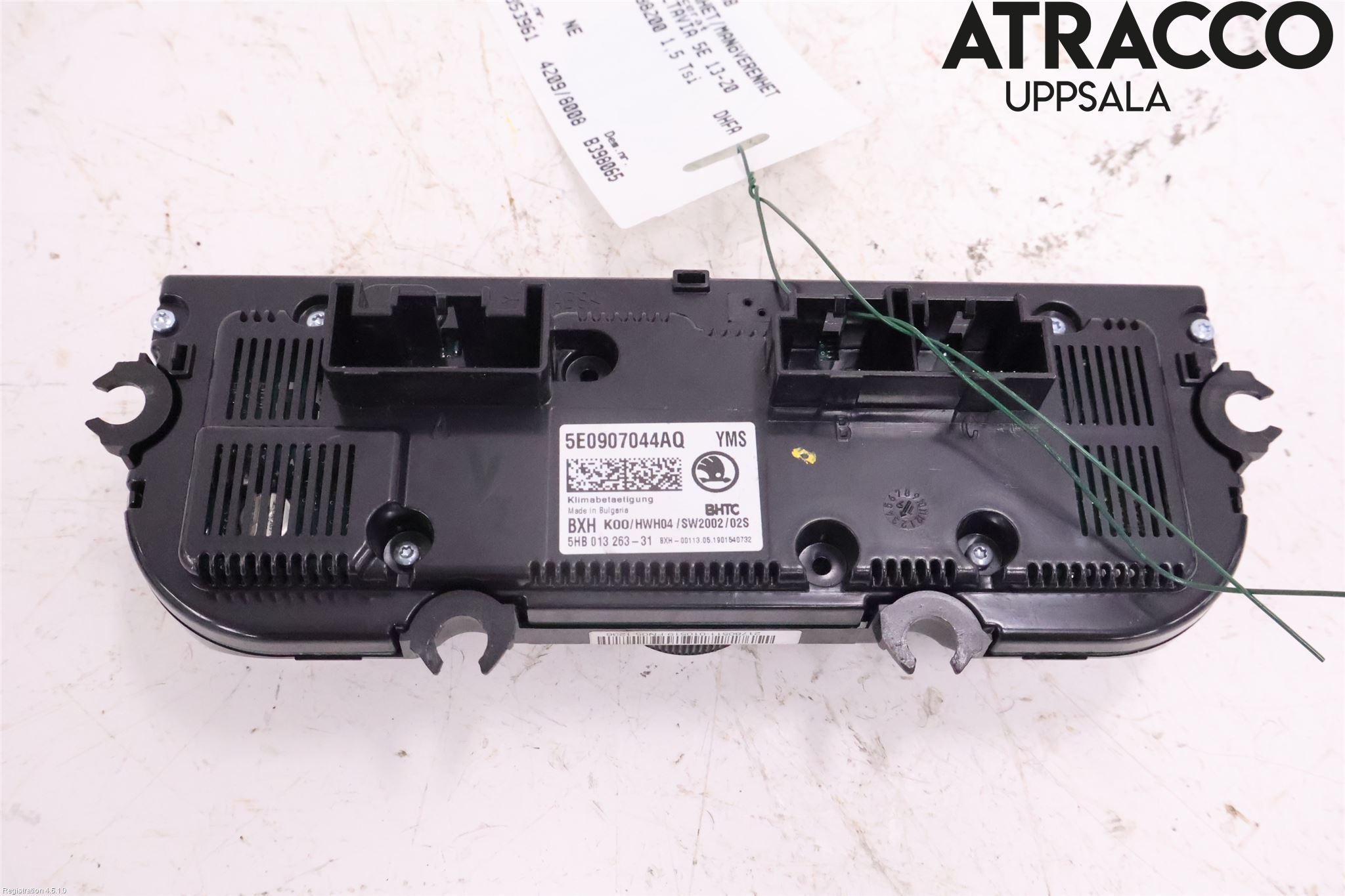 Skoda OCTAVIA (NX) 20- Varme Ac Betjening-Display