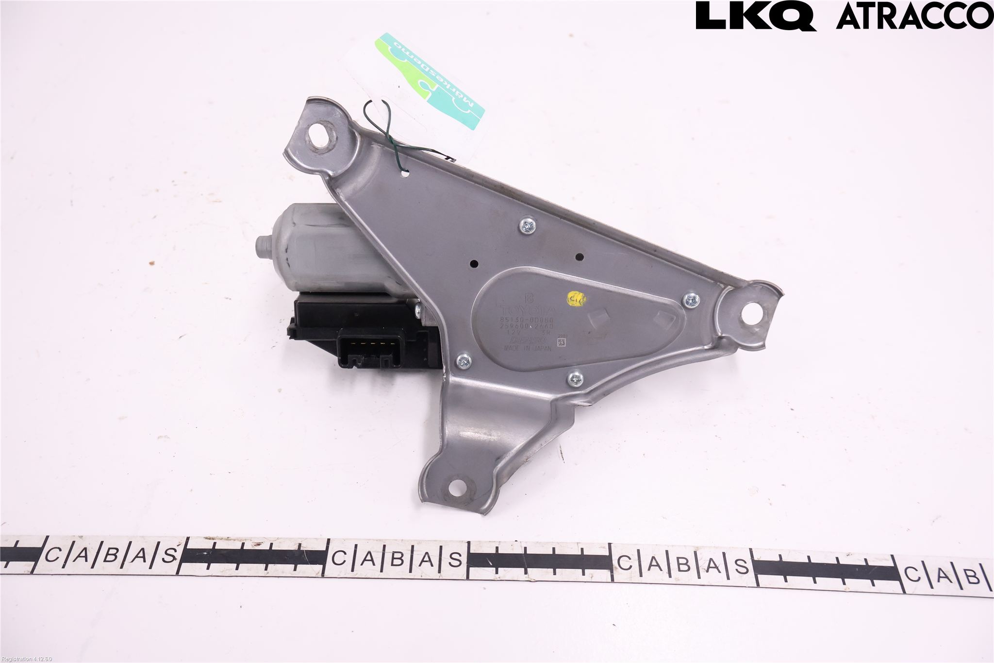 Toyota YARIS XP130 12-14 Viskermotor Bakluke