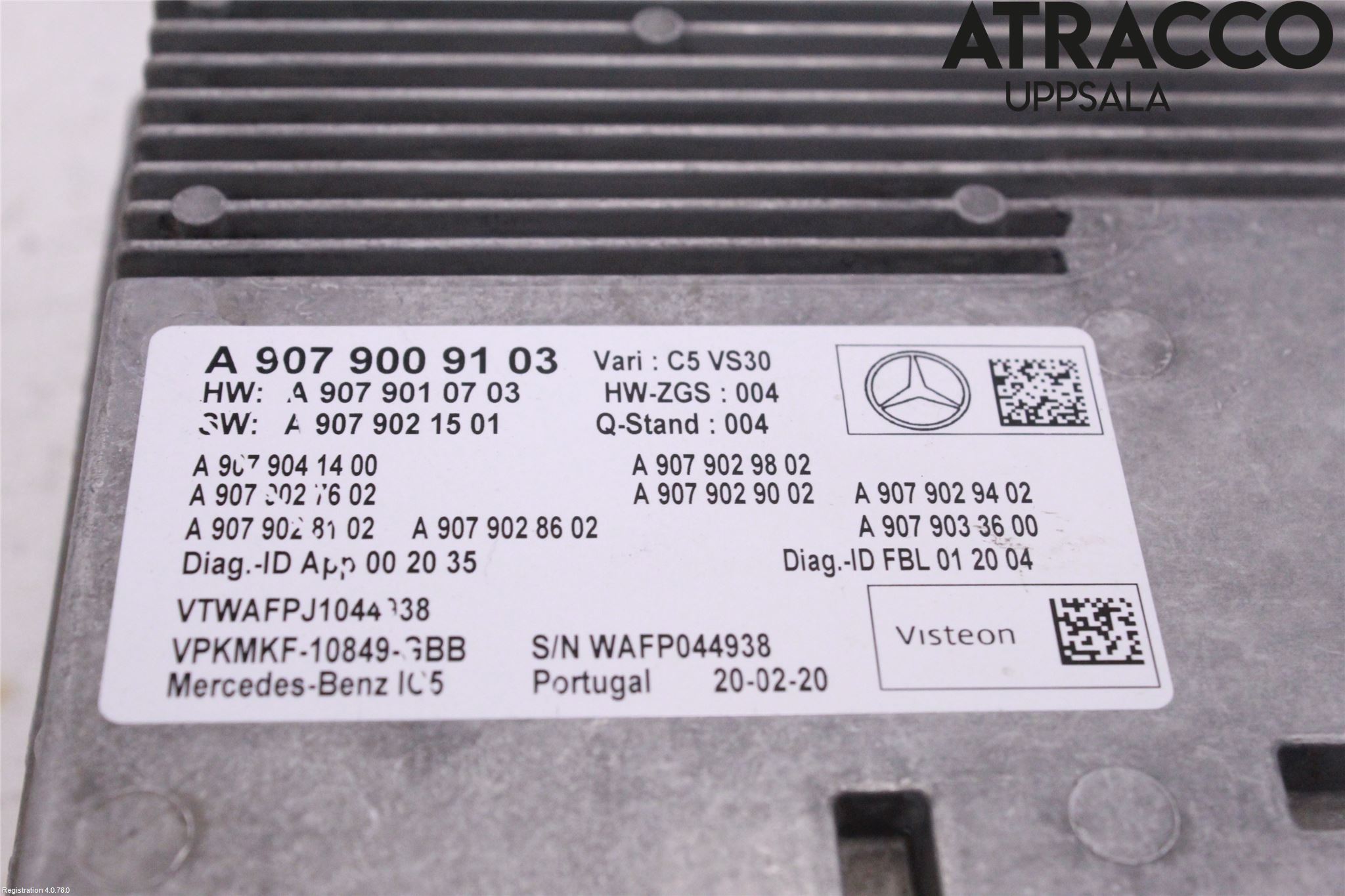 Mercedes-Benz MB SPRINTER (W907/W910) 19- Stereo Radio Med Cd