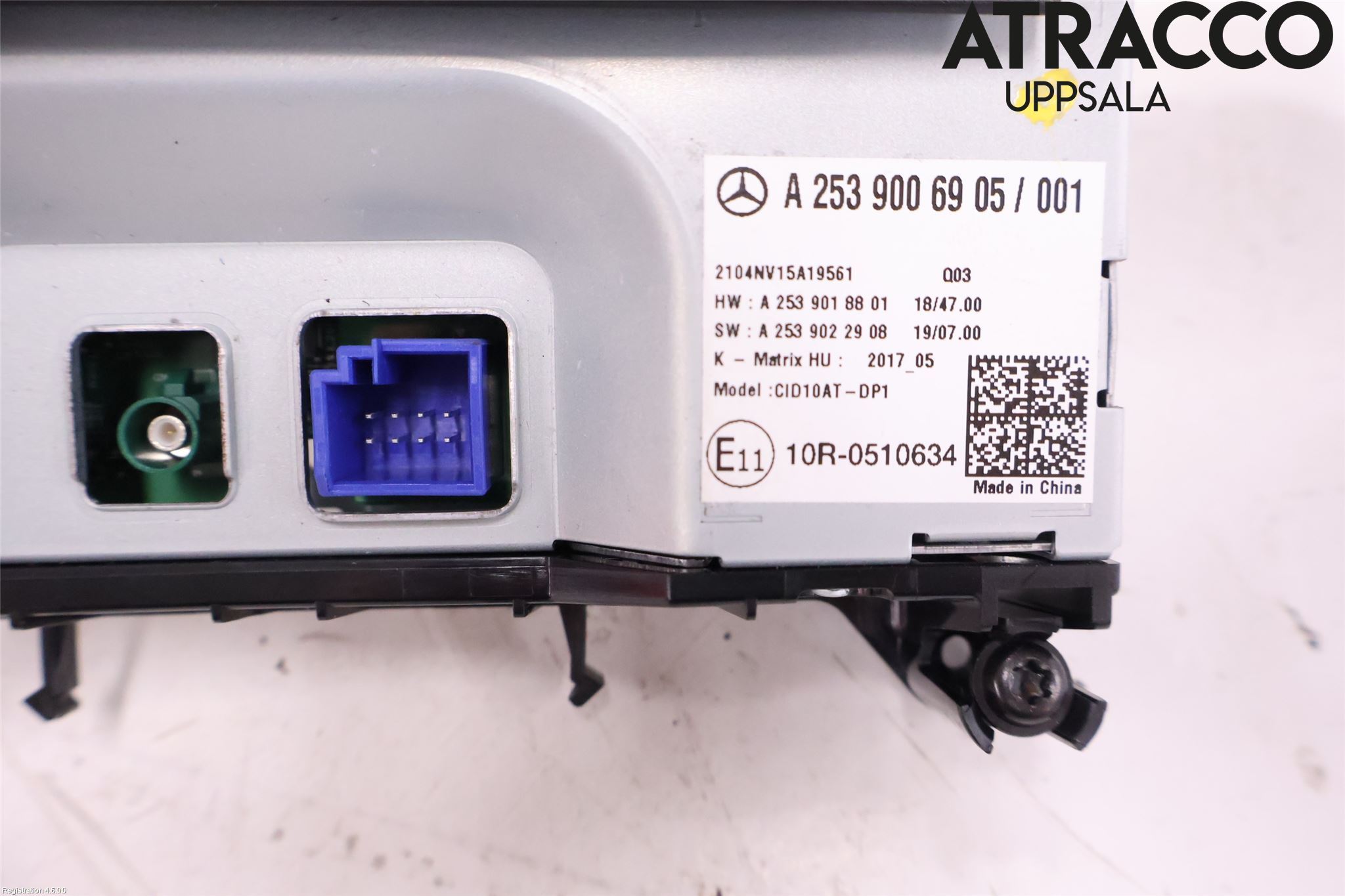 Mercedes-Benz MB GLC-KLASS (X253/C253) 15-22 Instr Skjerm Dvd-Gps-Ac-Tlf