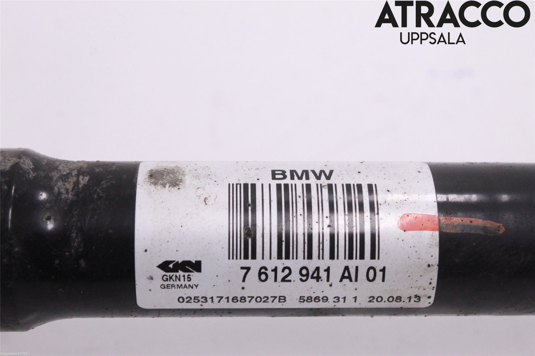 BMW 5 F10/F11/F18 09-17 Drivaksel Bak Kompl Venstre