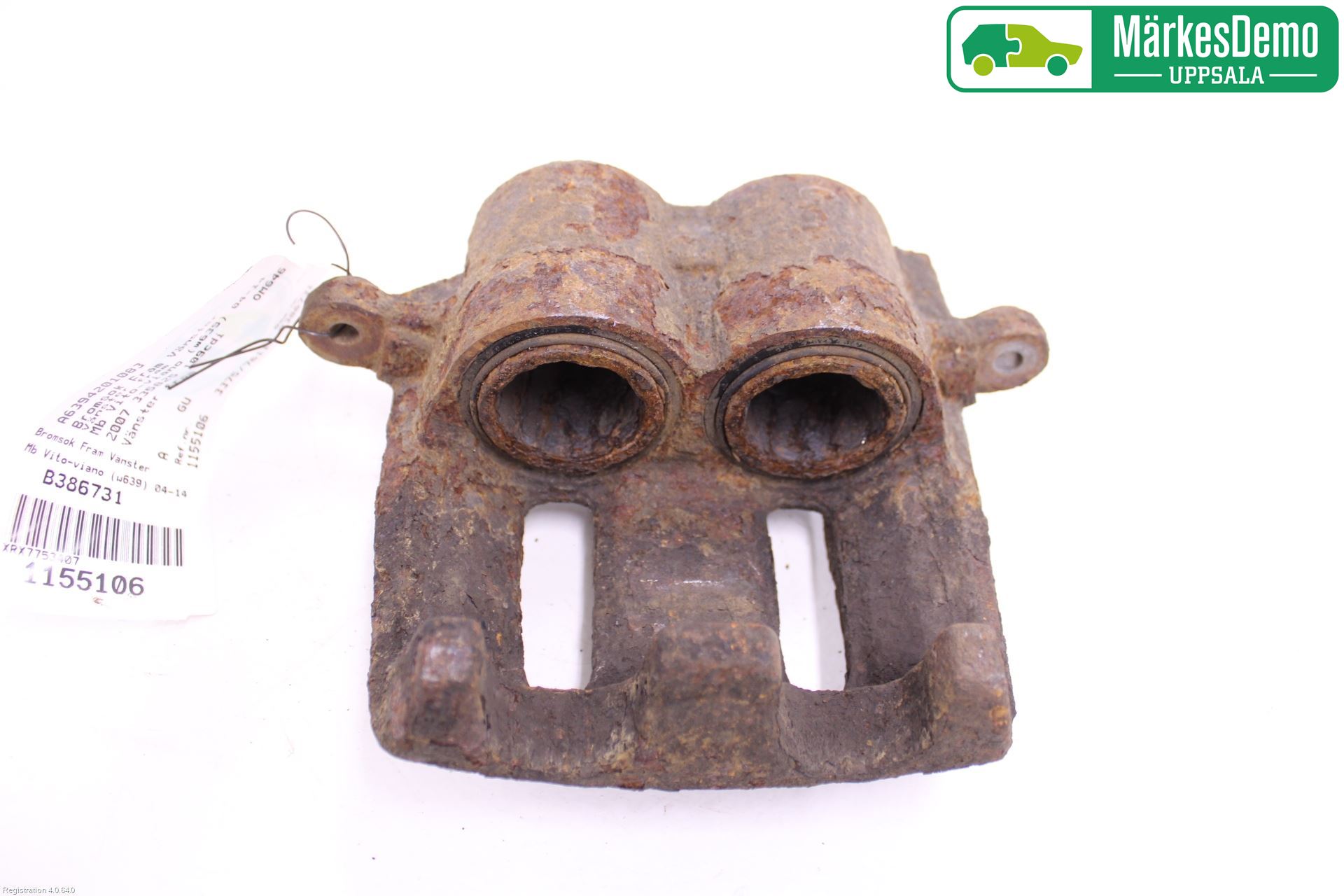 Mercedes-Benz MB VITO/VIANO (W639) 04-14 Bremsecaliper Foran Venstre