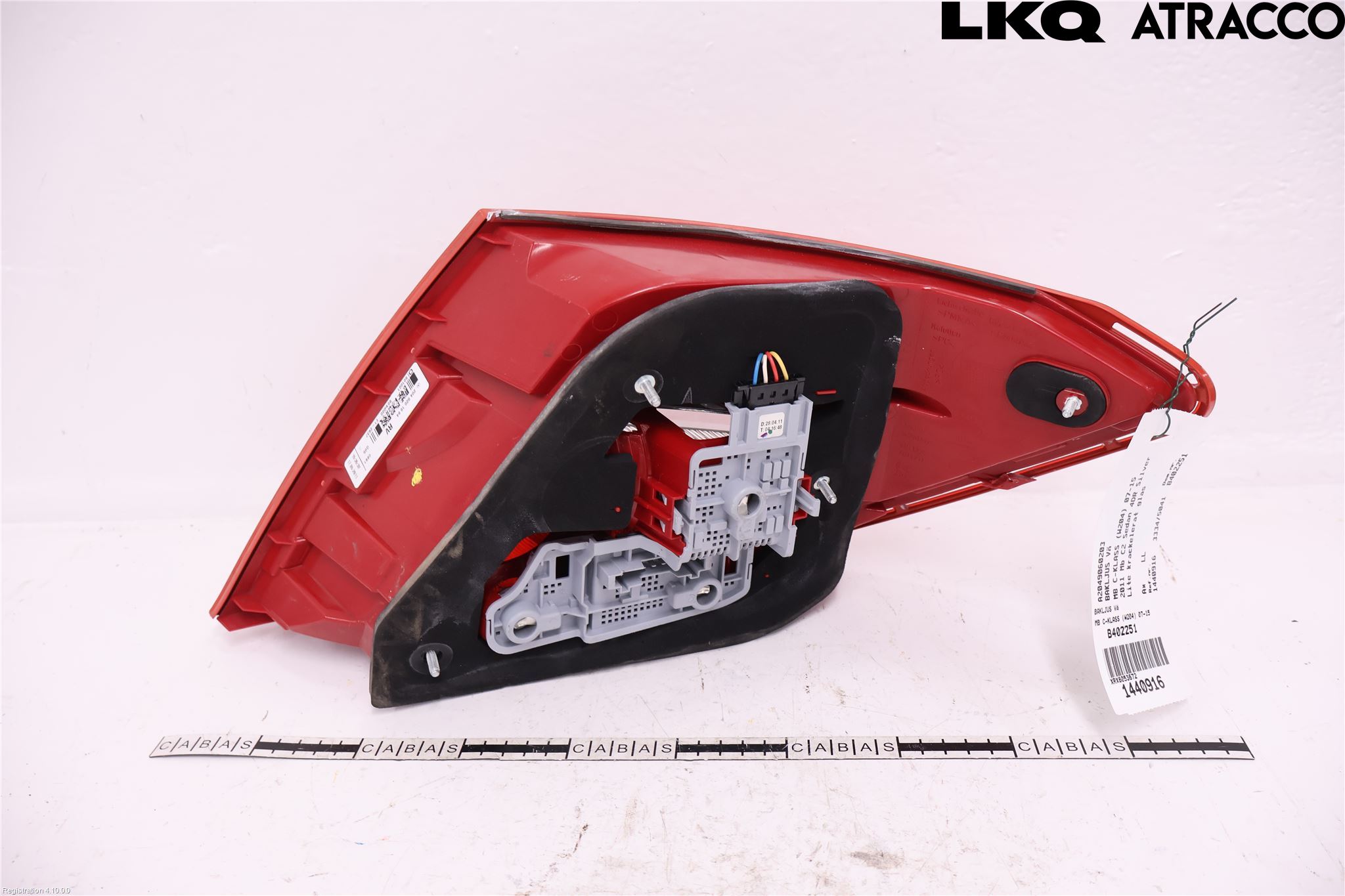 Mercedes-Benz MB C-KLASS (W204) 07-15 Baklykt Venstre