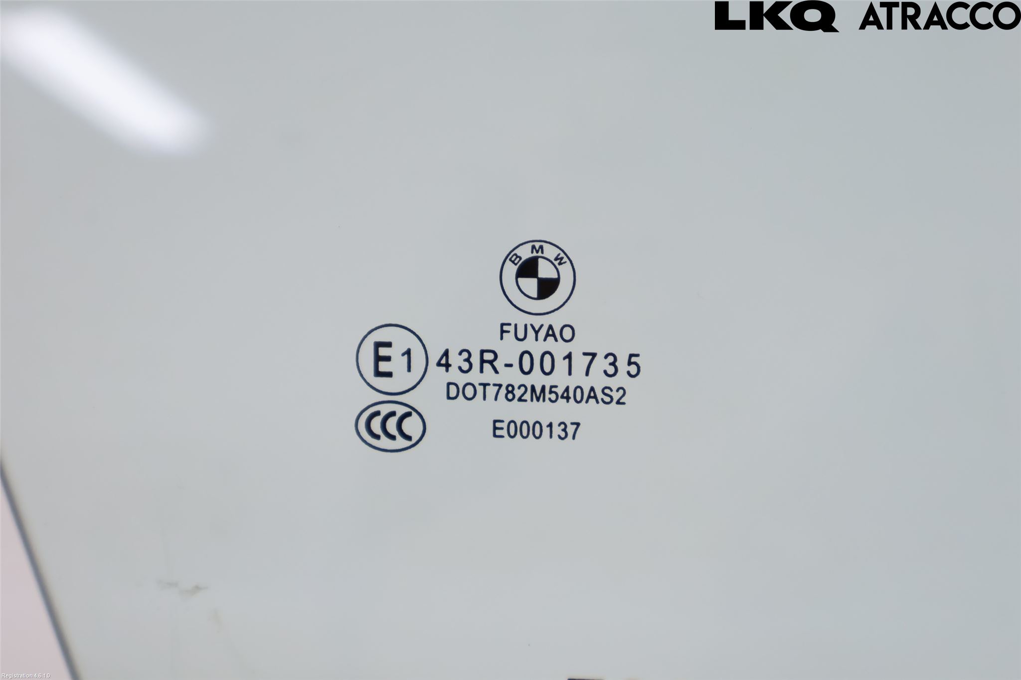 BMW 3 F30/F31/F80 12-19 Dørrute Foran Høyre 4 Dørs