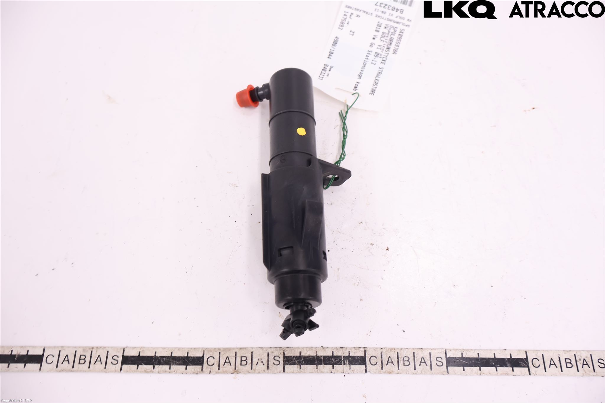 Volkswagen VW GOLF VI 09-13 Spylerdyse Frontlykter
