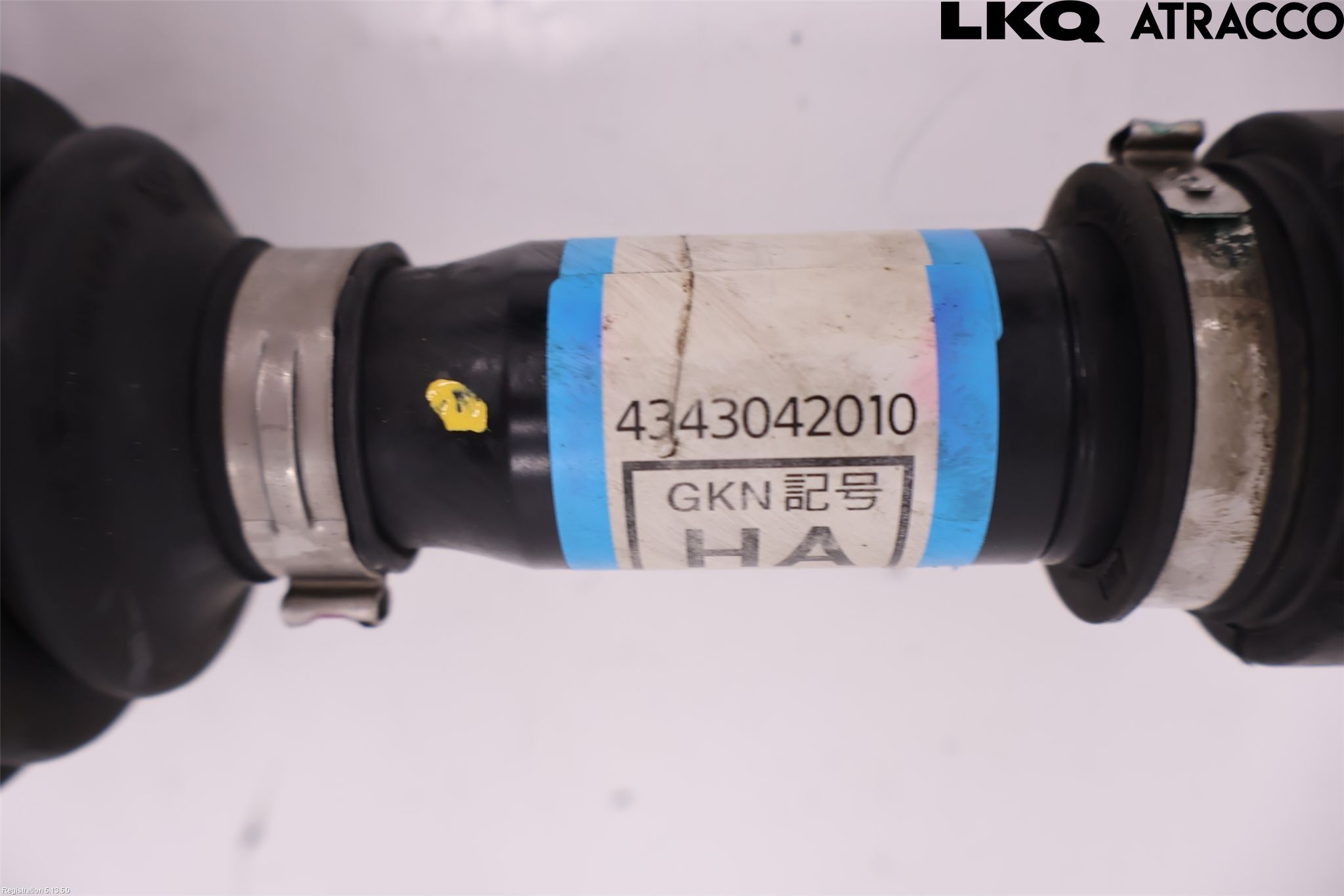 Toyota bZ4X EA10 22- Drivaksel Foran Kompl Høyre