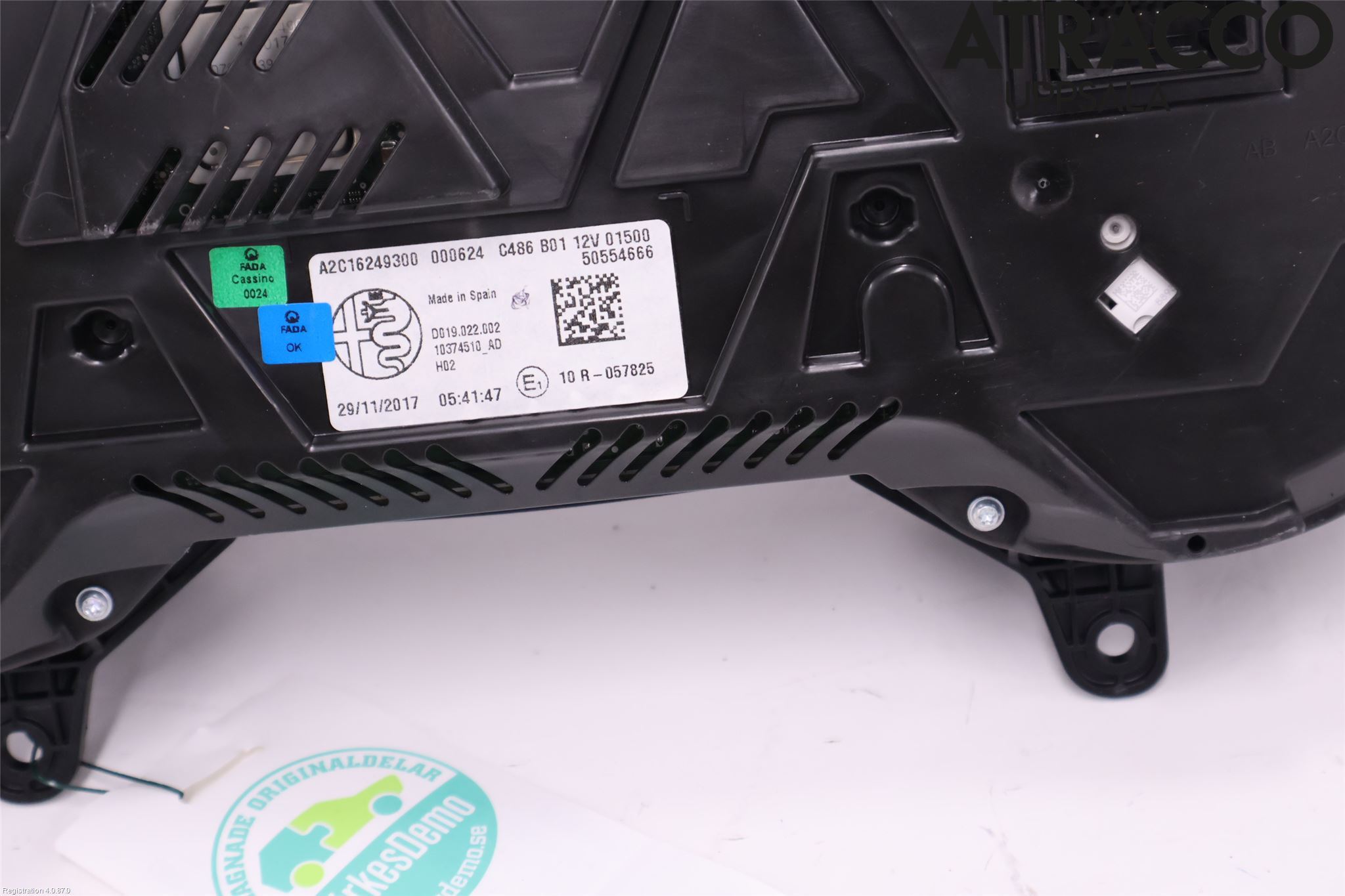 Alfa STELVIO 17- Instr Speedometer