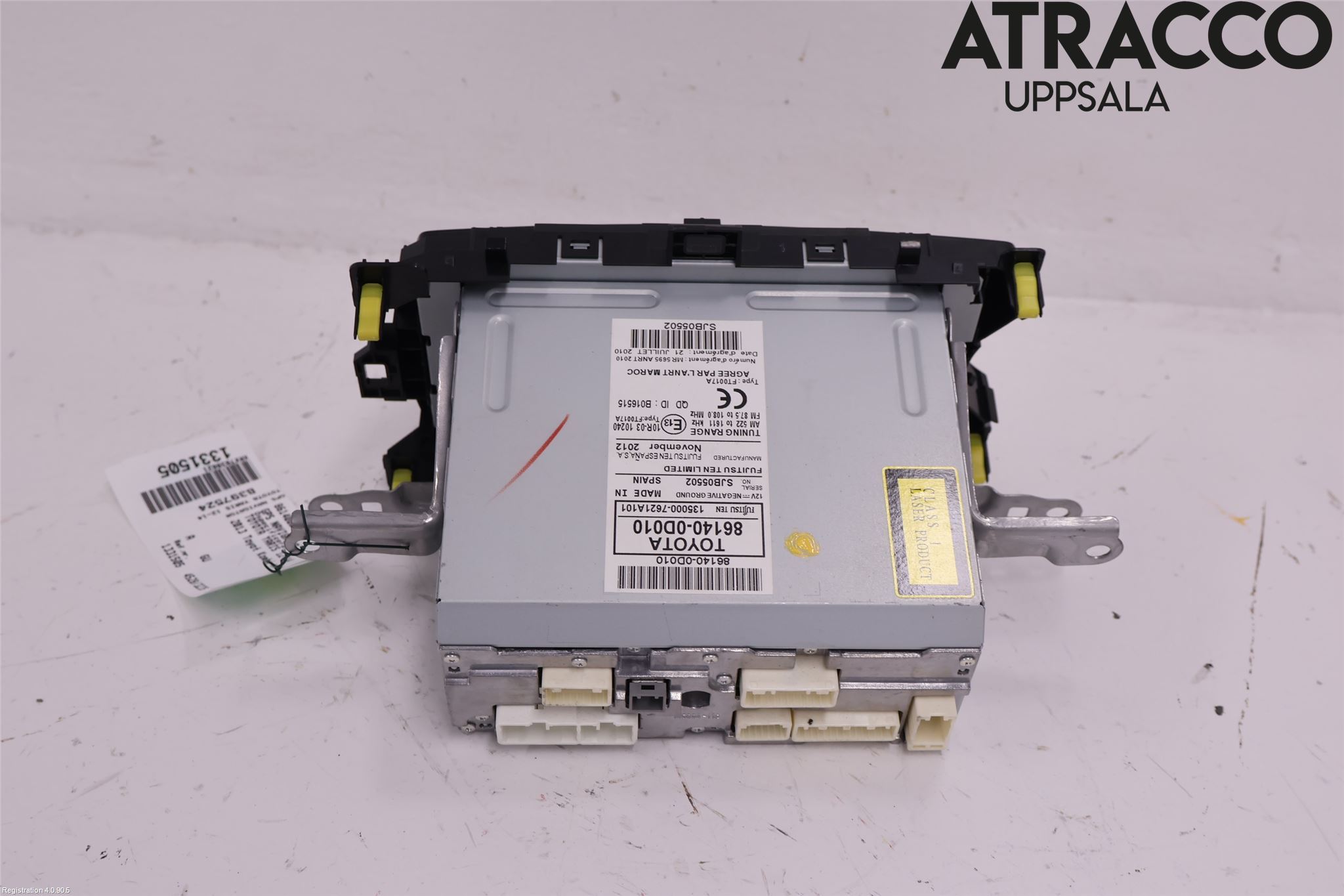Toyota YARIS XP130 12-14 Gps Navigator