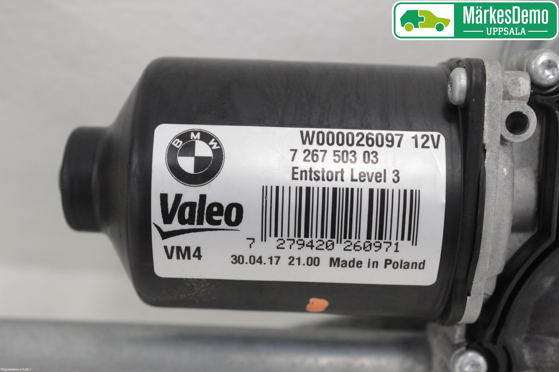 BMW 3 F30/F31/F80 12-19 Viskermotor Frontrute