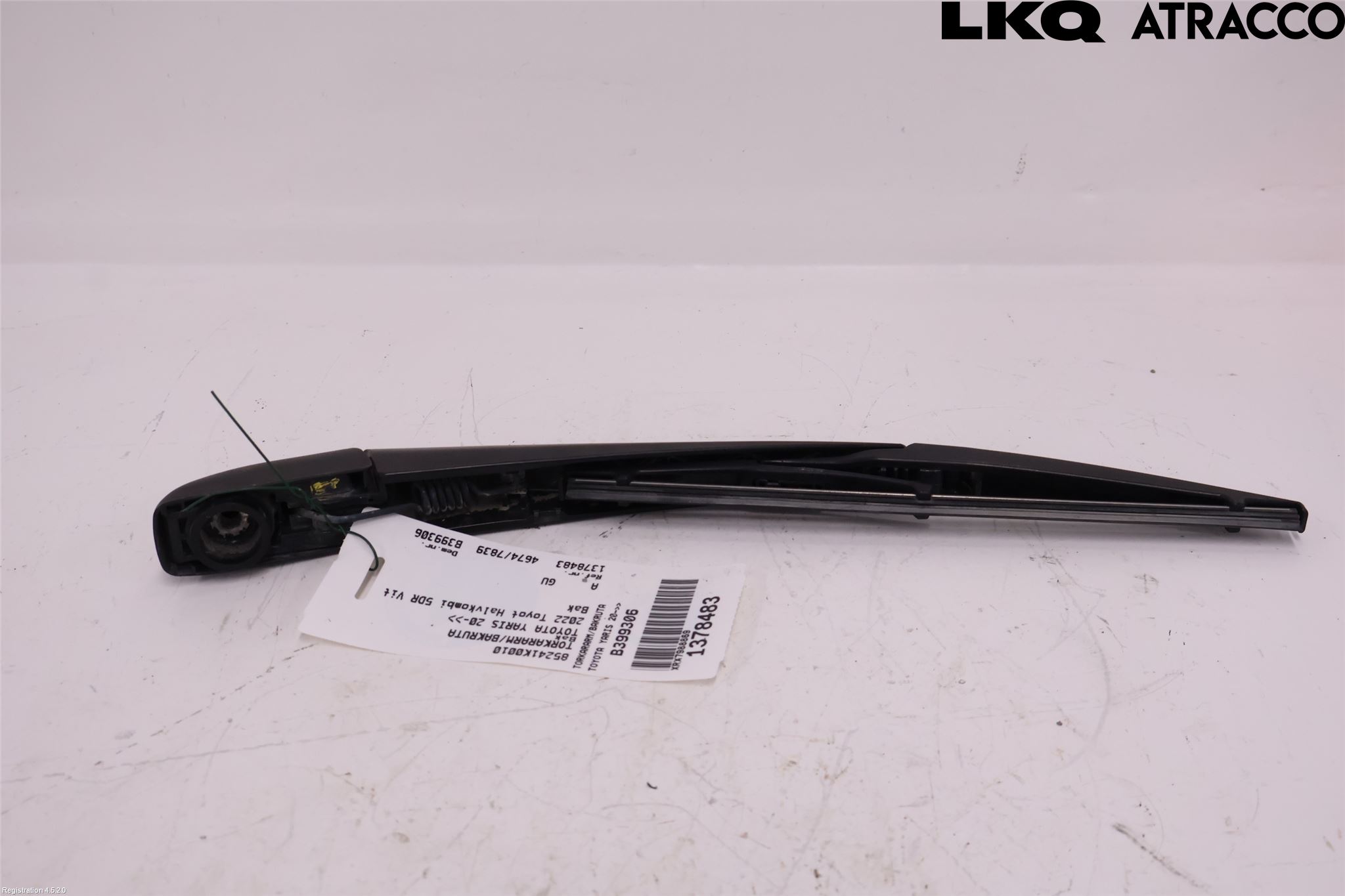 Toyota YARIS XP21 20- Viskerarm Bakrute