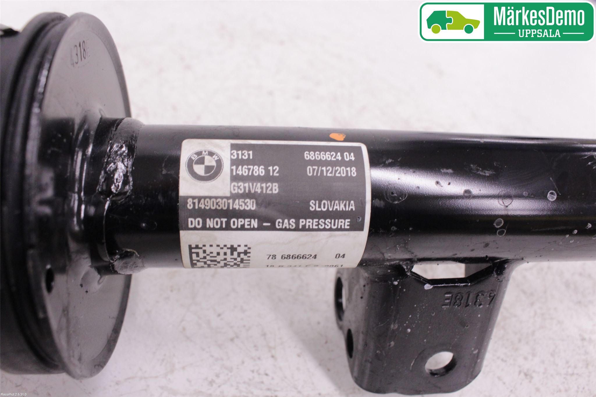 BMW 5 G30/G31/F90 17-23 Fjærbein Foran Høyre
