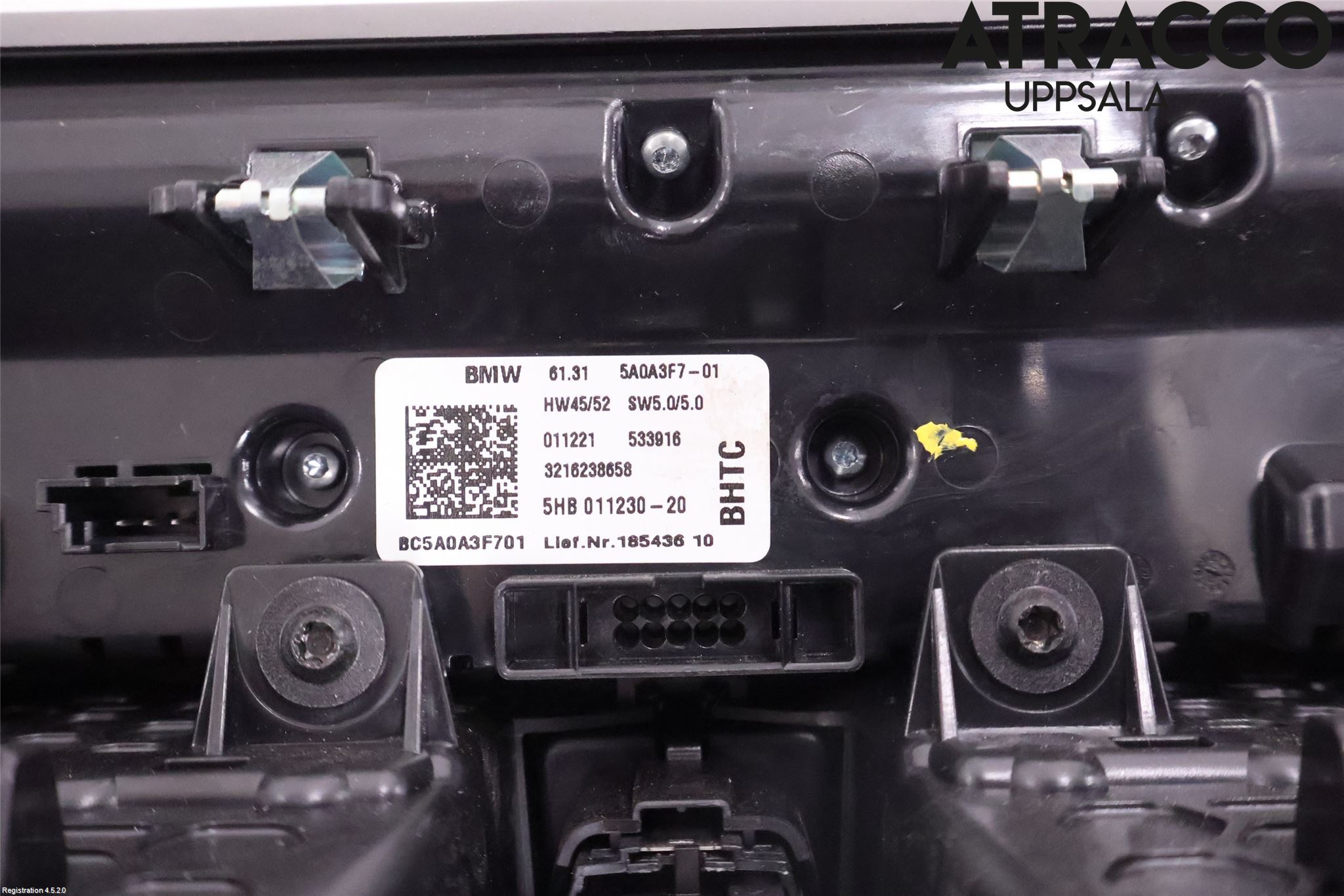 BMW i3 I01 13-22 Varme Ac Betjening-Display