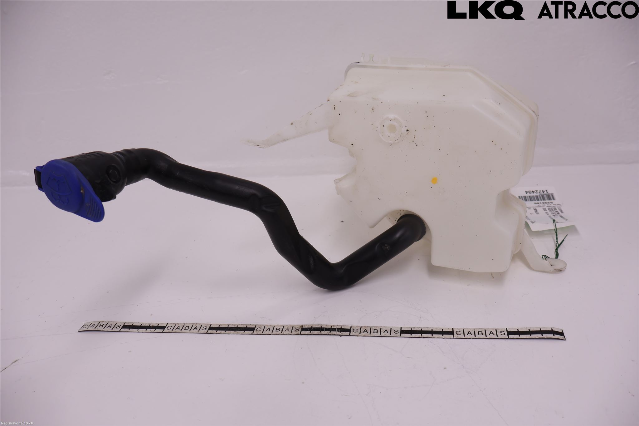 Volvo V70 08-13 Spylerbeholder Frontrute-Lykte
