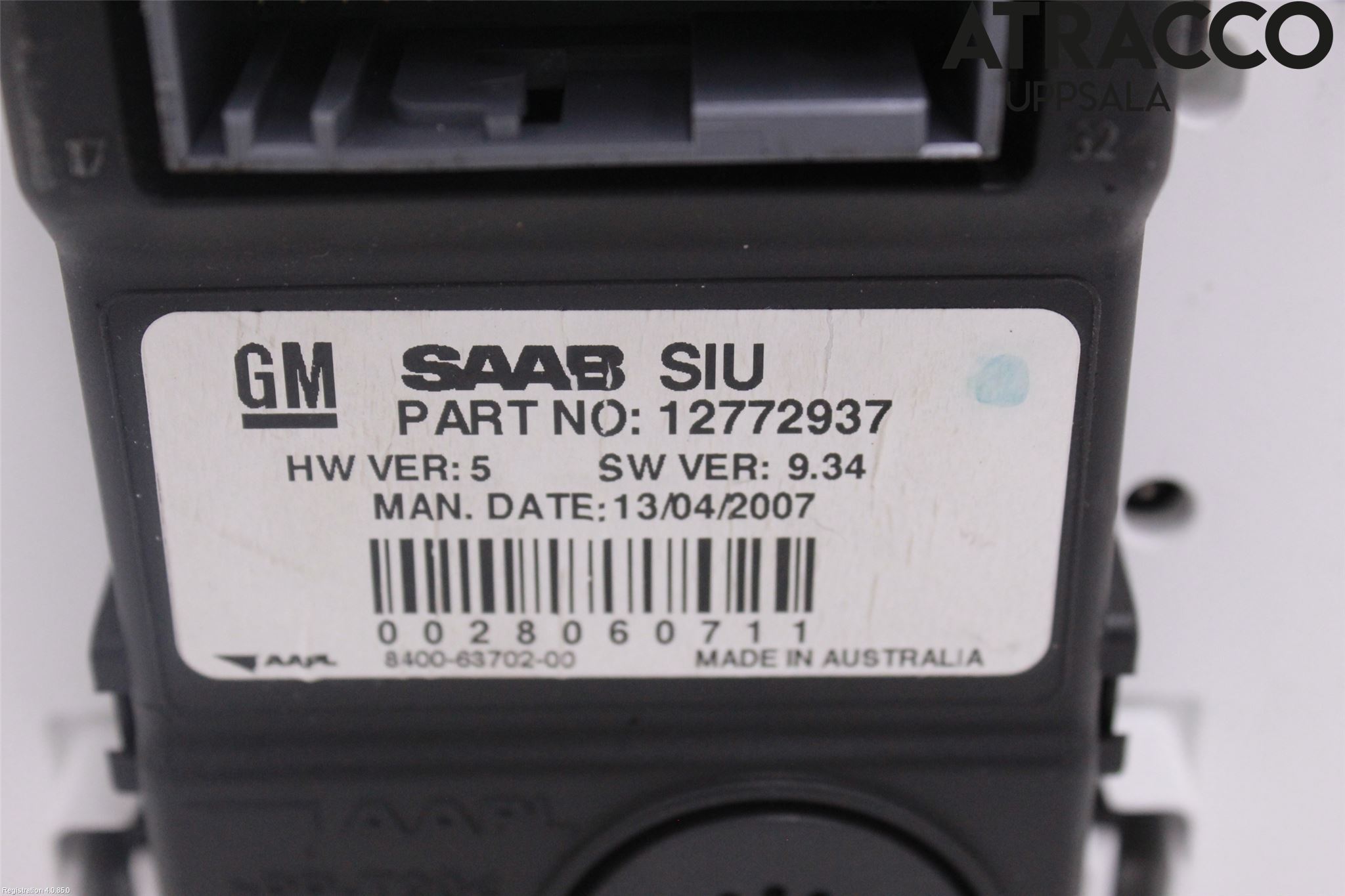 Saab 9-5     06-10 Instr Kombinert