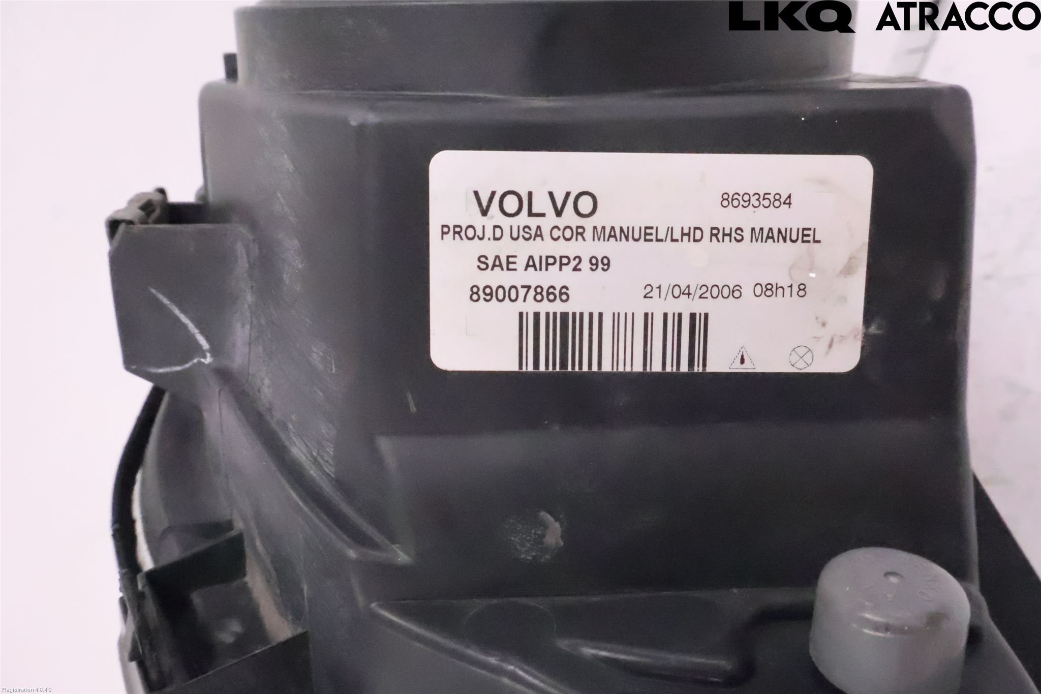 Volvo S60 01-04 Frontlykt Høyre