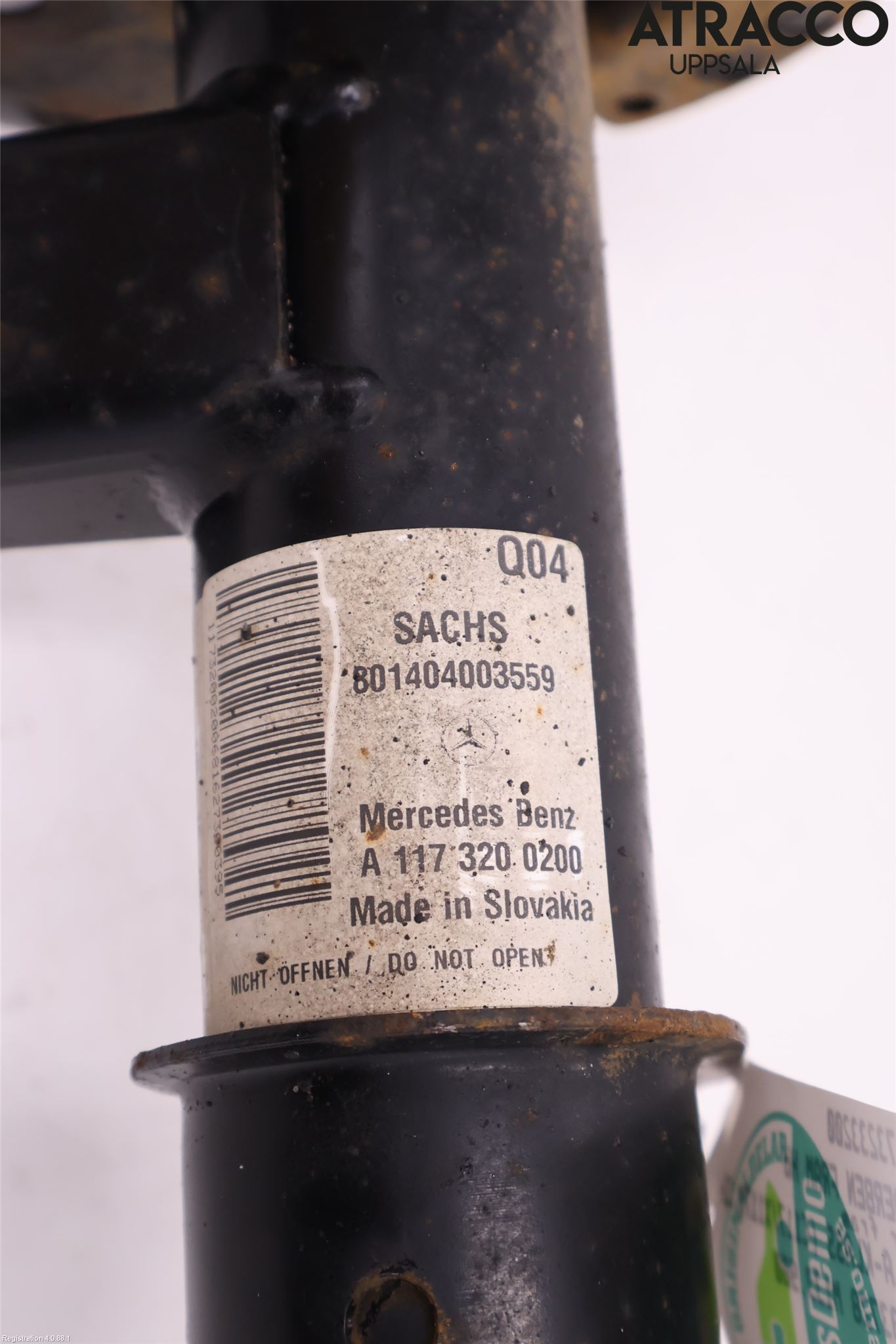 Mercedes-Benz MB CLA-KLASS (C117/X117) 13-19 Fjærbein Foran Høyre