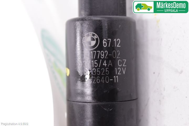 BMW X4 F26 14-18 Spylerpumpe Høytrykk