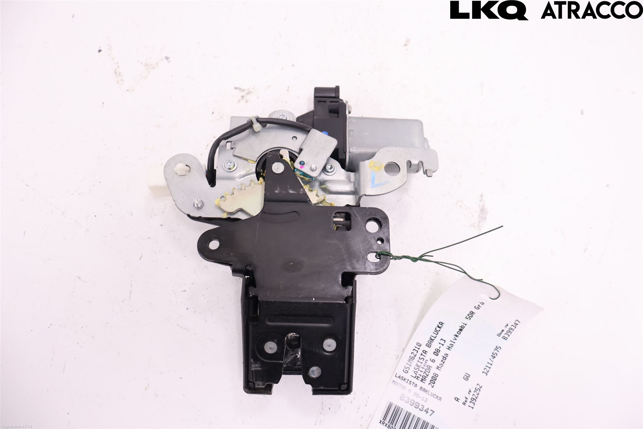 Mazda 6 08-13 Bakluke-Lokk Låsekasse