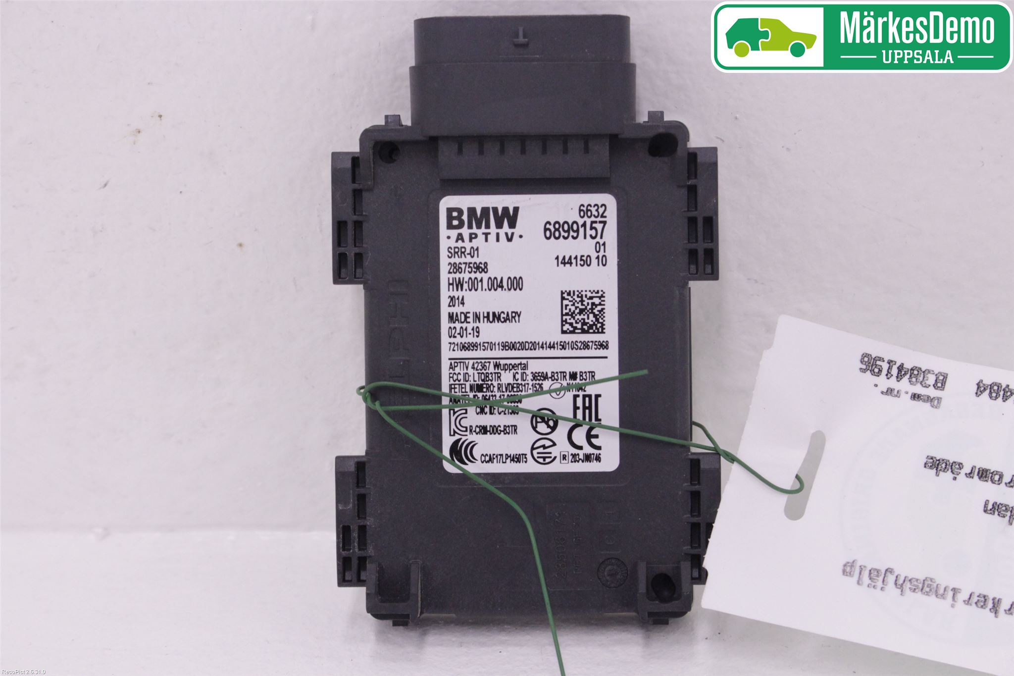 BMW 3 G20/G21/G80/G81 19- Styreenhet Parkering