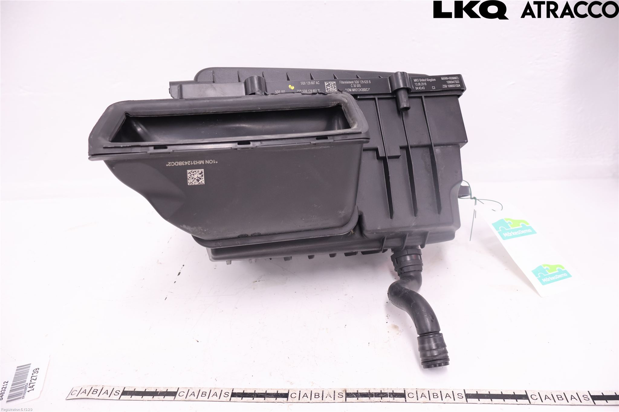 Volkswagen VW T-ROC 18- Luftfilter Boks