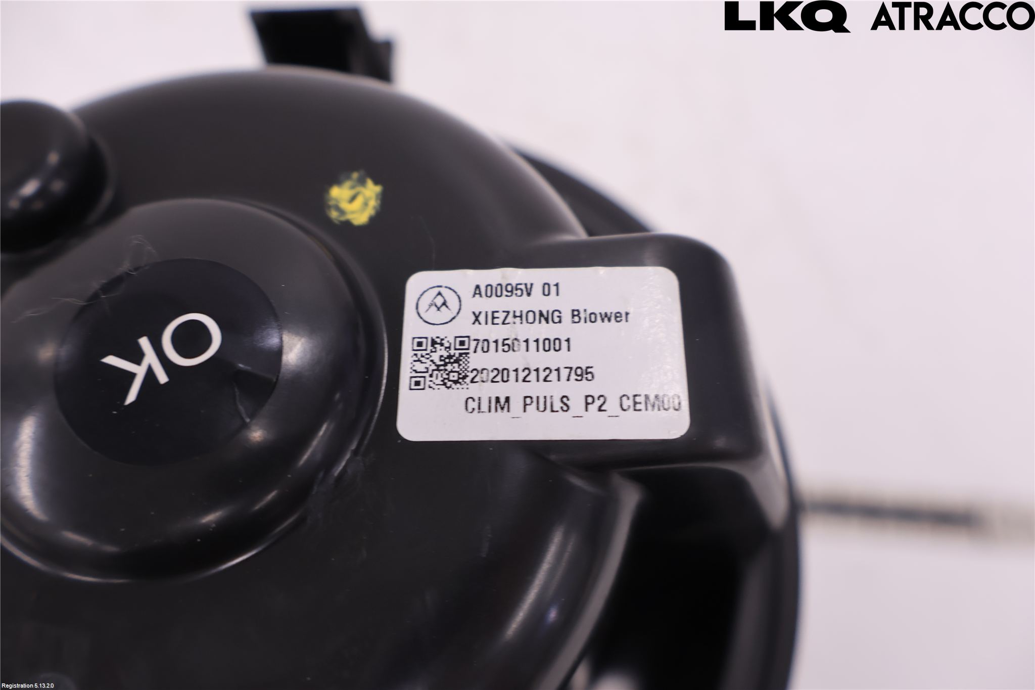 Opel CORSA F, CORSA-E 20- Varmeapparat Viftemotor