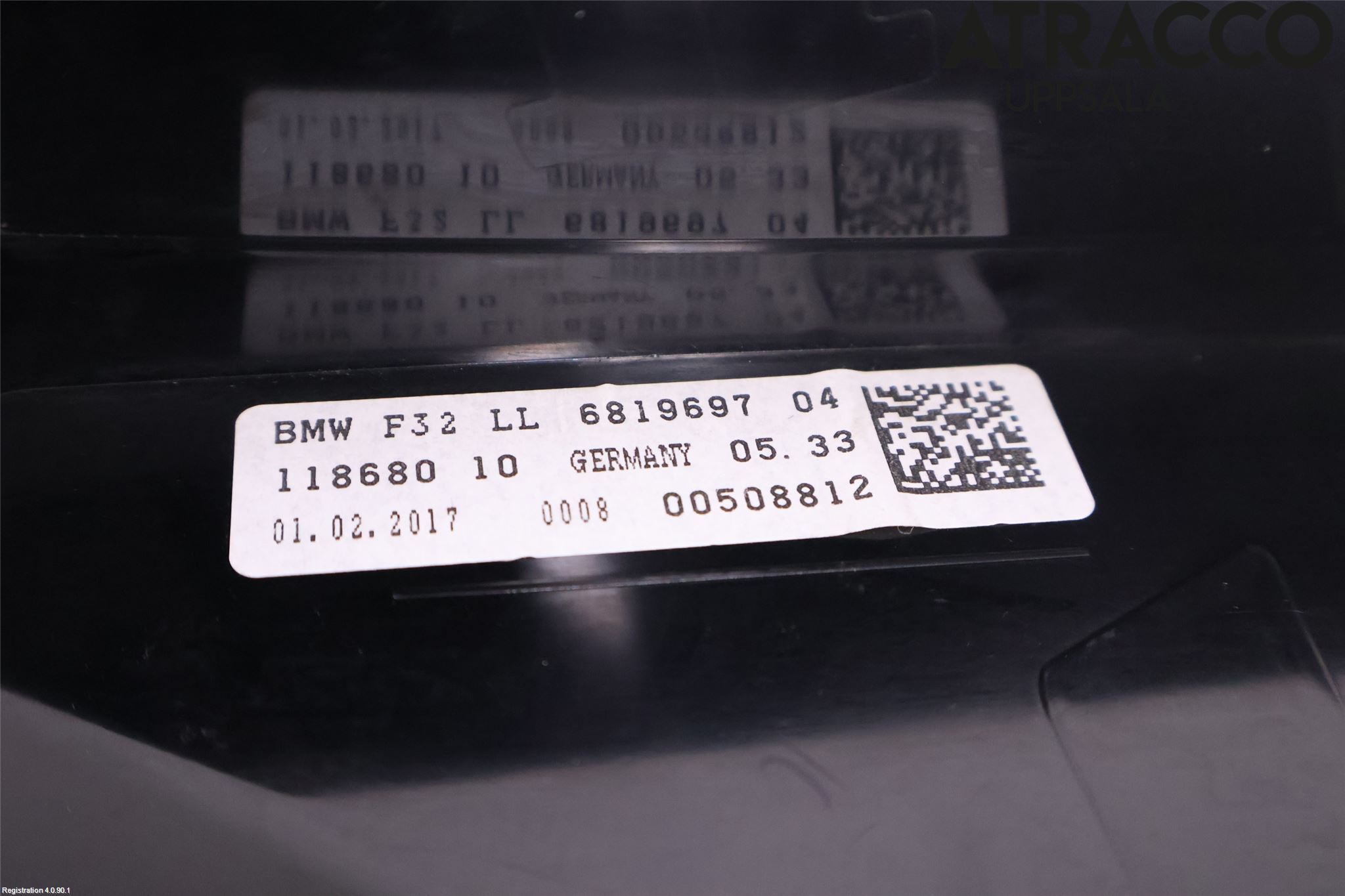 BMW 4 F32/F33/F82/F83 13-20 Instr Speedometer