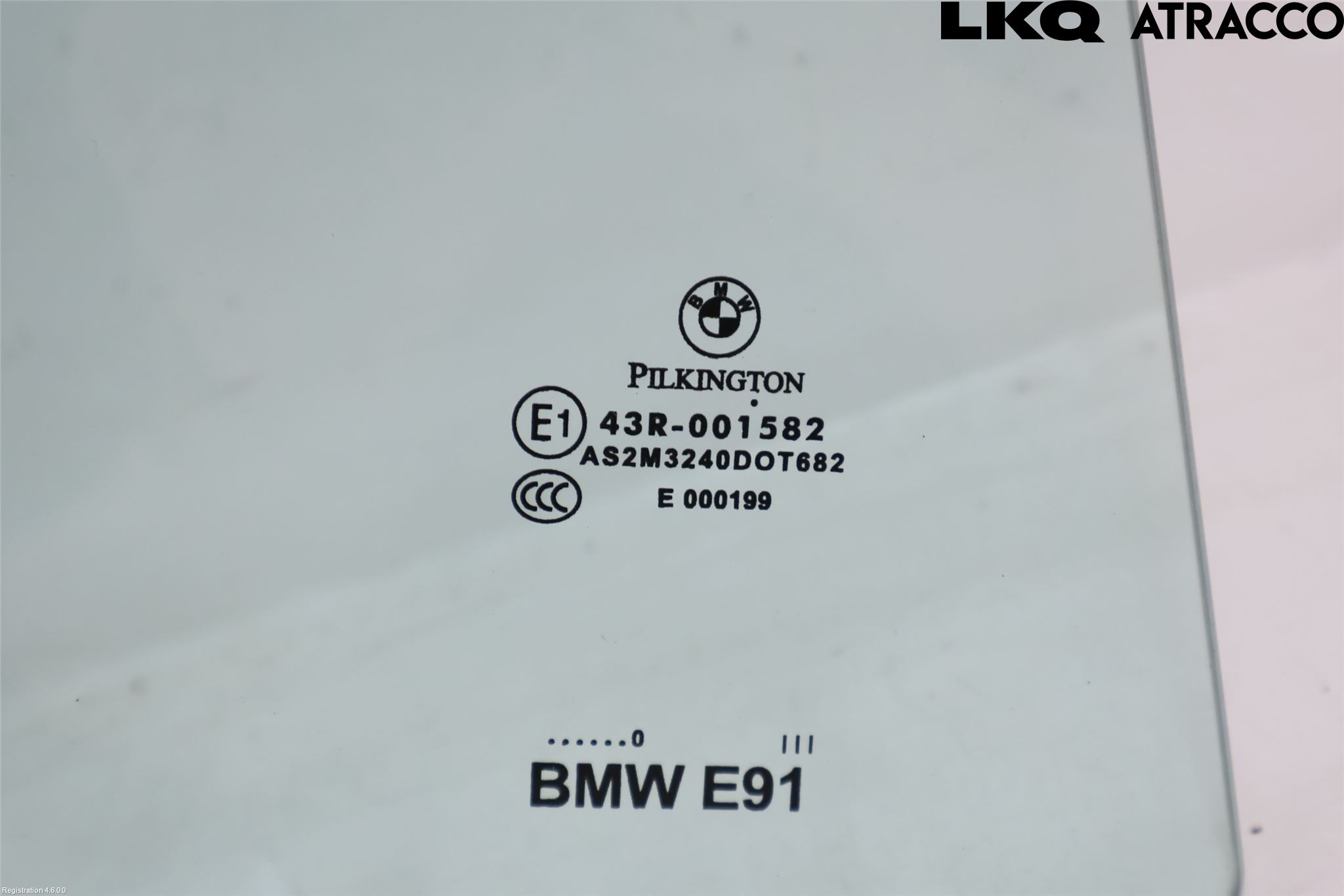 BMW 3 E90/91 SED/TOU 05-12 Dørrute Bak Høyre 4Dørs