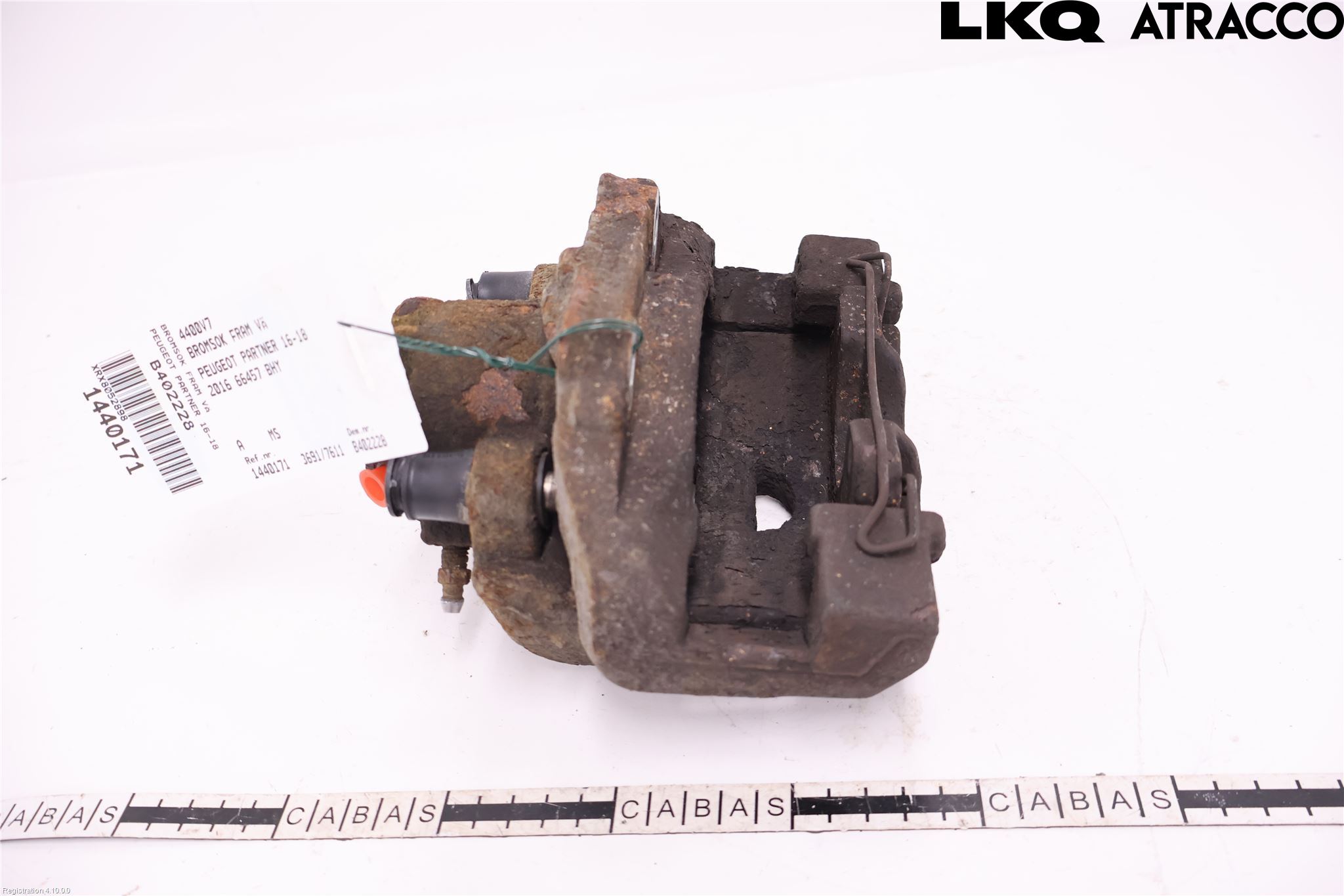 Peugeot PARTNER 16-18 Bremsecaliper Foran Venstre