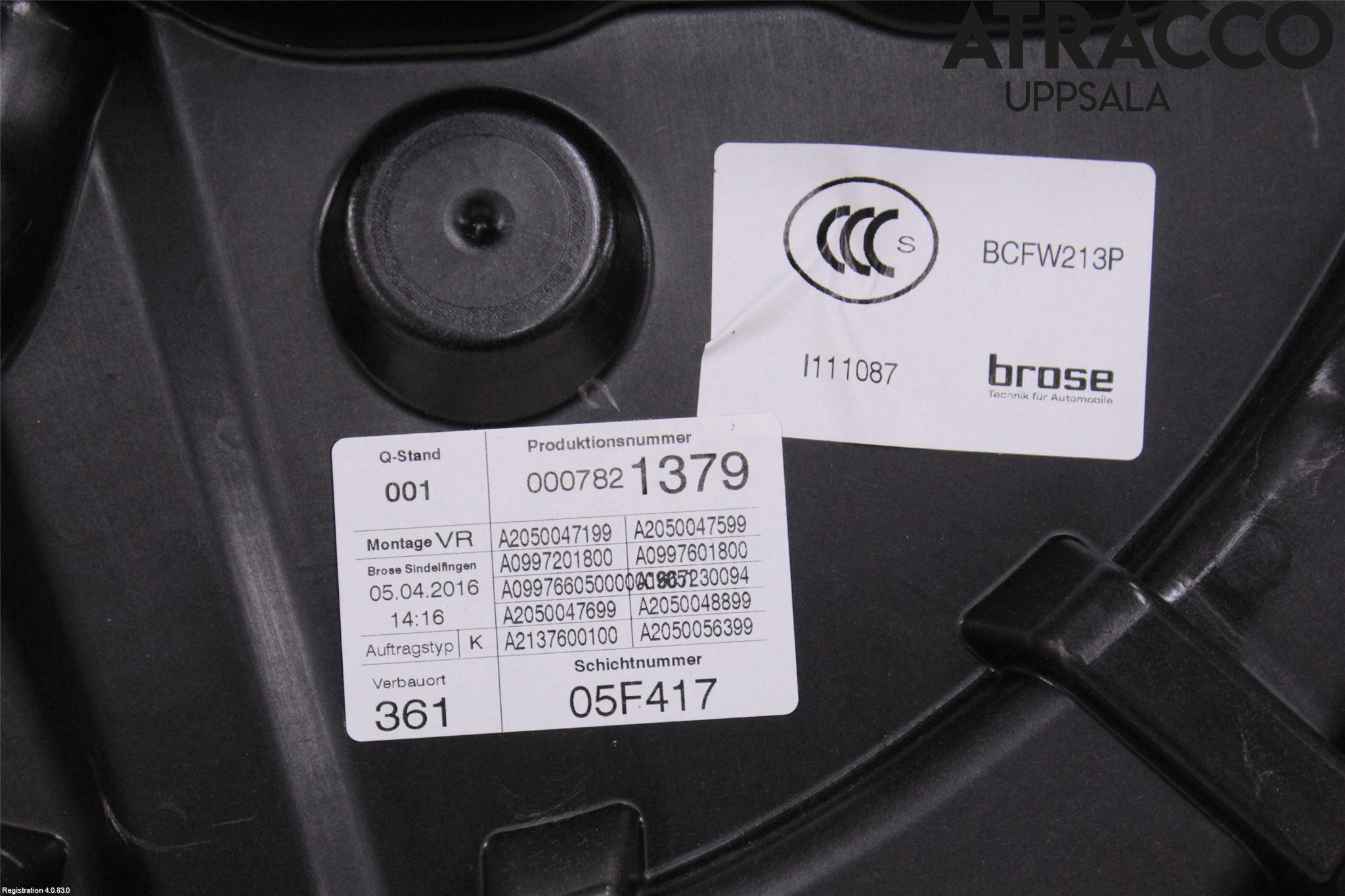 Mercedes-Benz MB E-KLASS (W213) 16-23 Vindusheis El Komp
