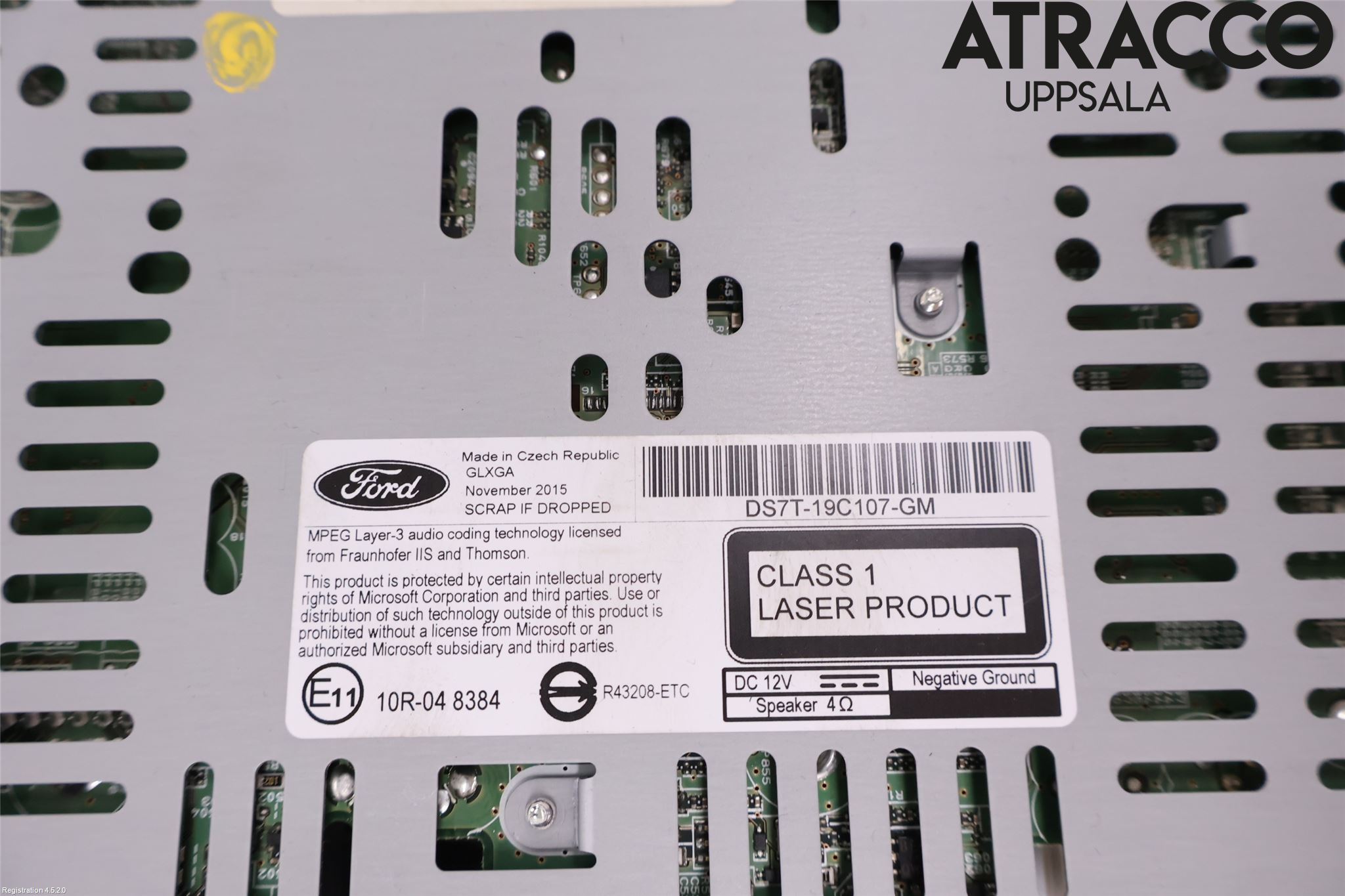 Ford MONDEO 15-22 Stereo Radio Med Cd
