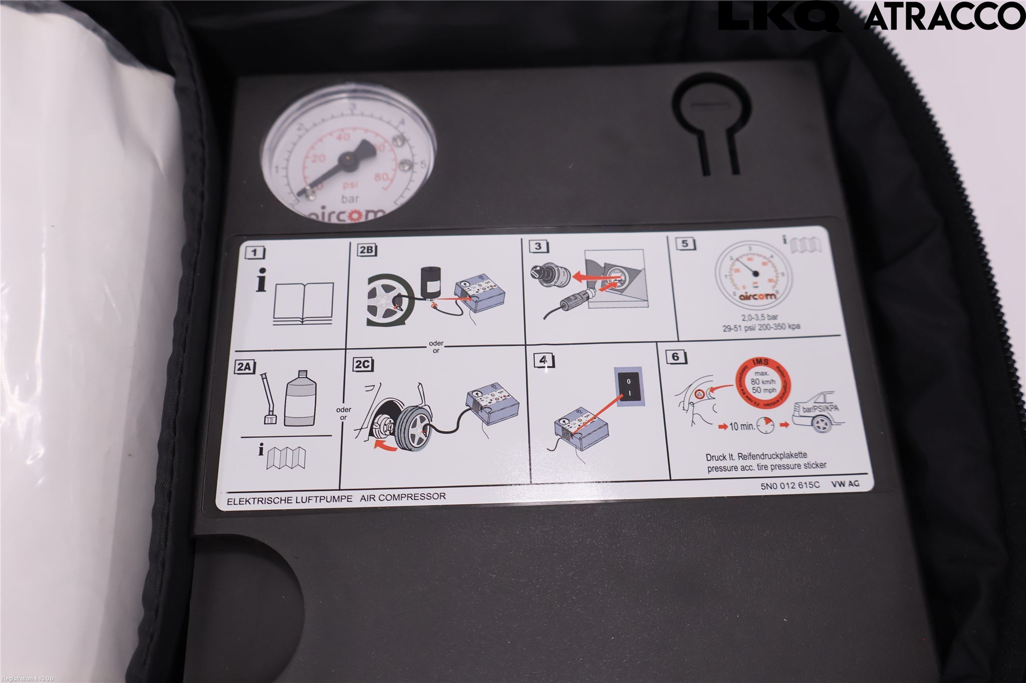 Volkswagen VW CADDY 16-20 Kompressor Dekk