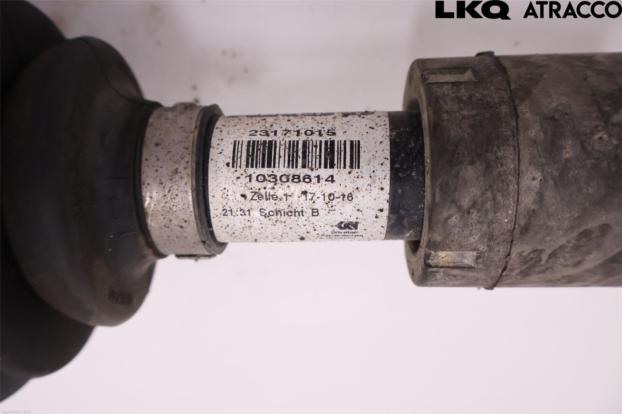 Opel INSIGNIA 09-16 Drivaksel Foran Kompl Venstre