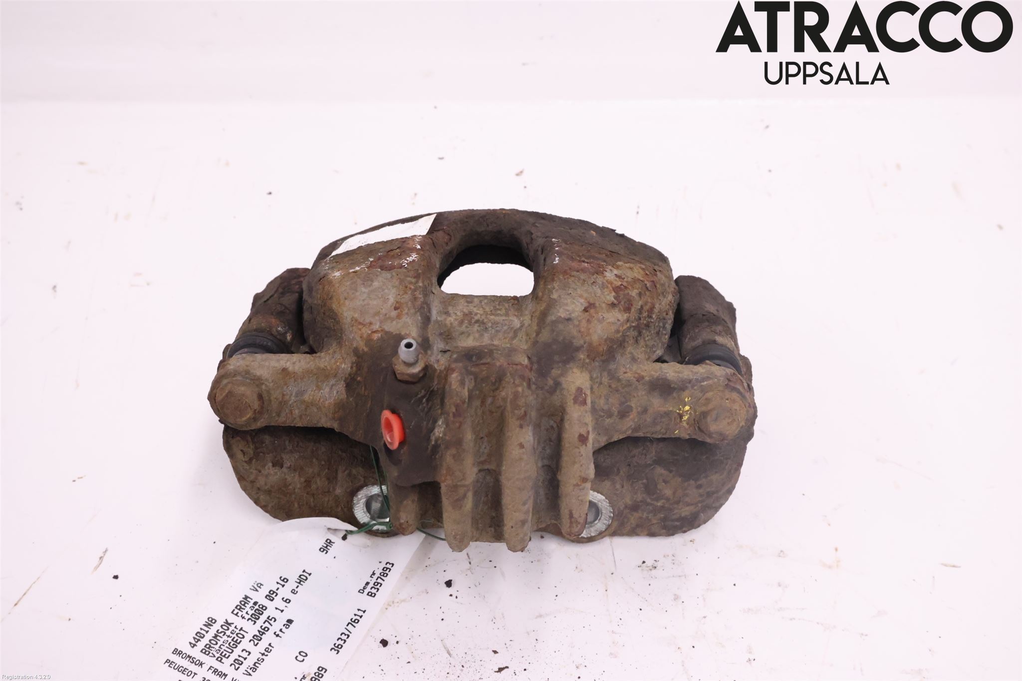 Peugeot 3008 09-16 Bremsecaliper Foran Venstre