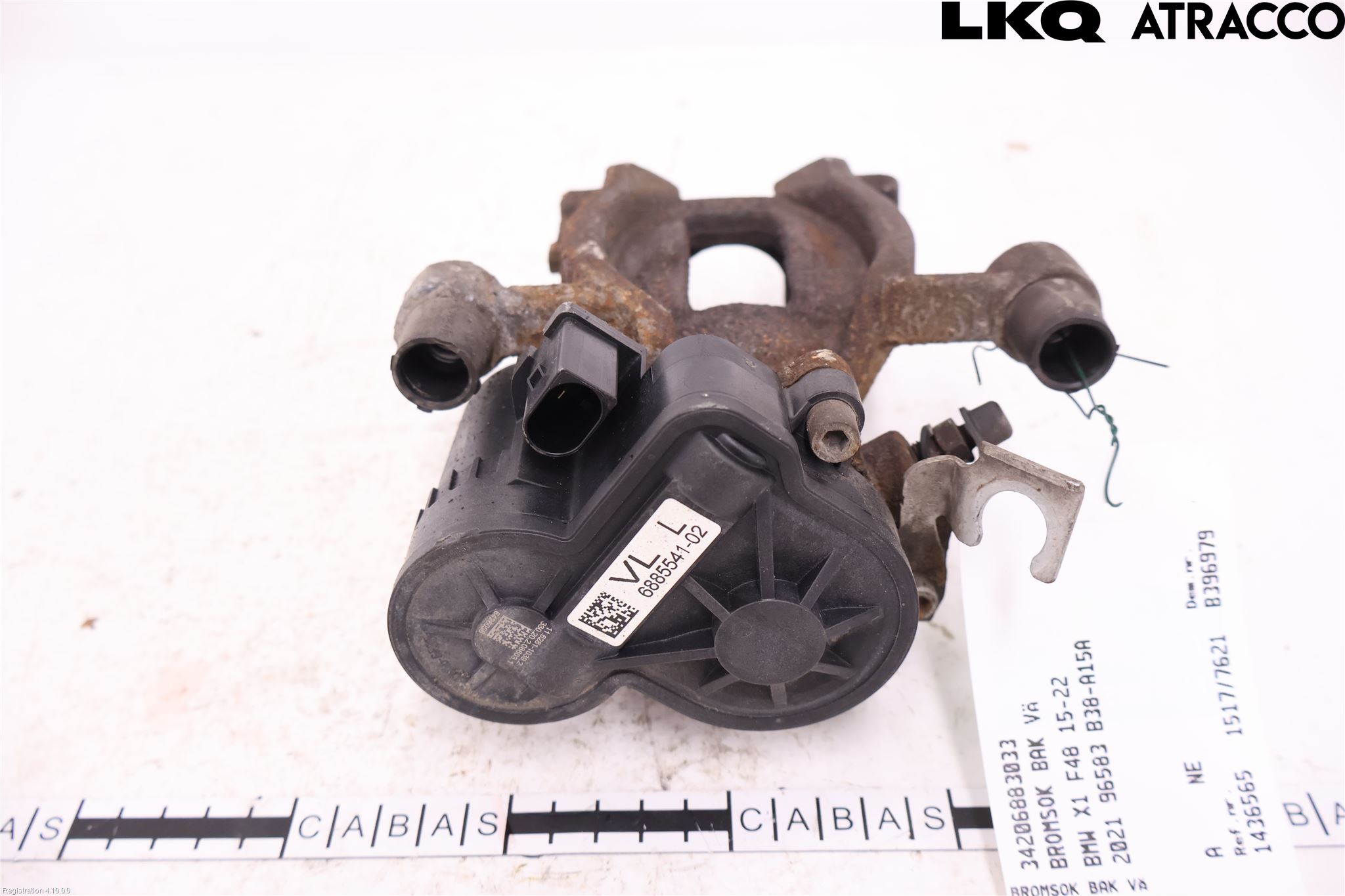 BMW X1 F48 15-22 Bremsecaliper Bak Venstre