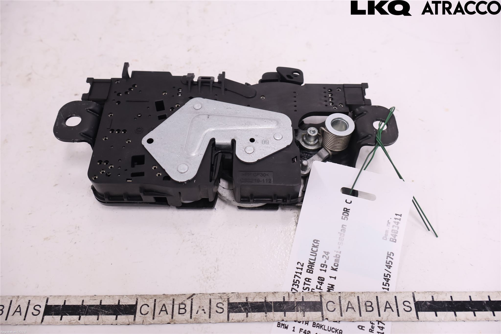 BMW 1 F40 19- Bakluke-Lokk Låsekasse