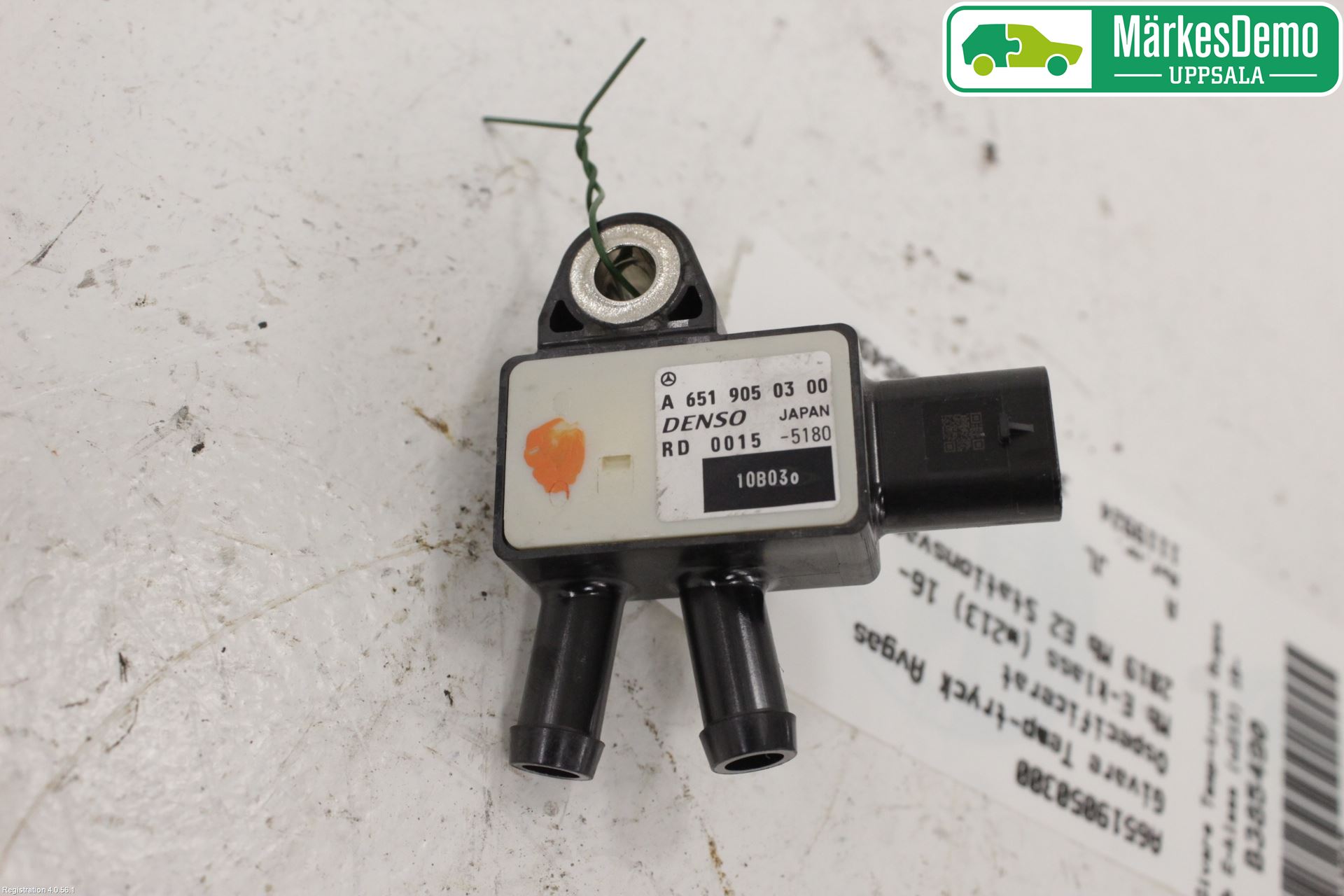 Mercedes-Benz MB E-KLASS (W213) 16-23 Sensor Temp-Trykk Avgass