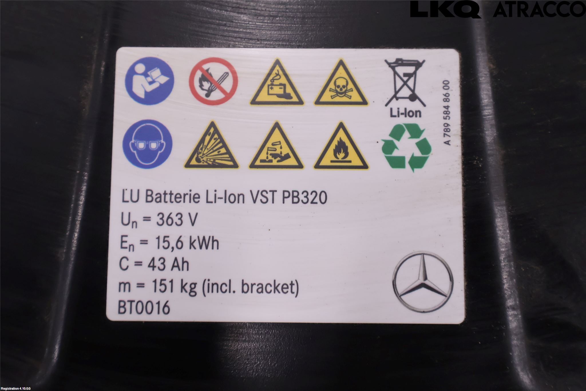 Mercedes-Benz MB A-KLASS (W177) 18- Hybrid Batteri