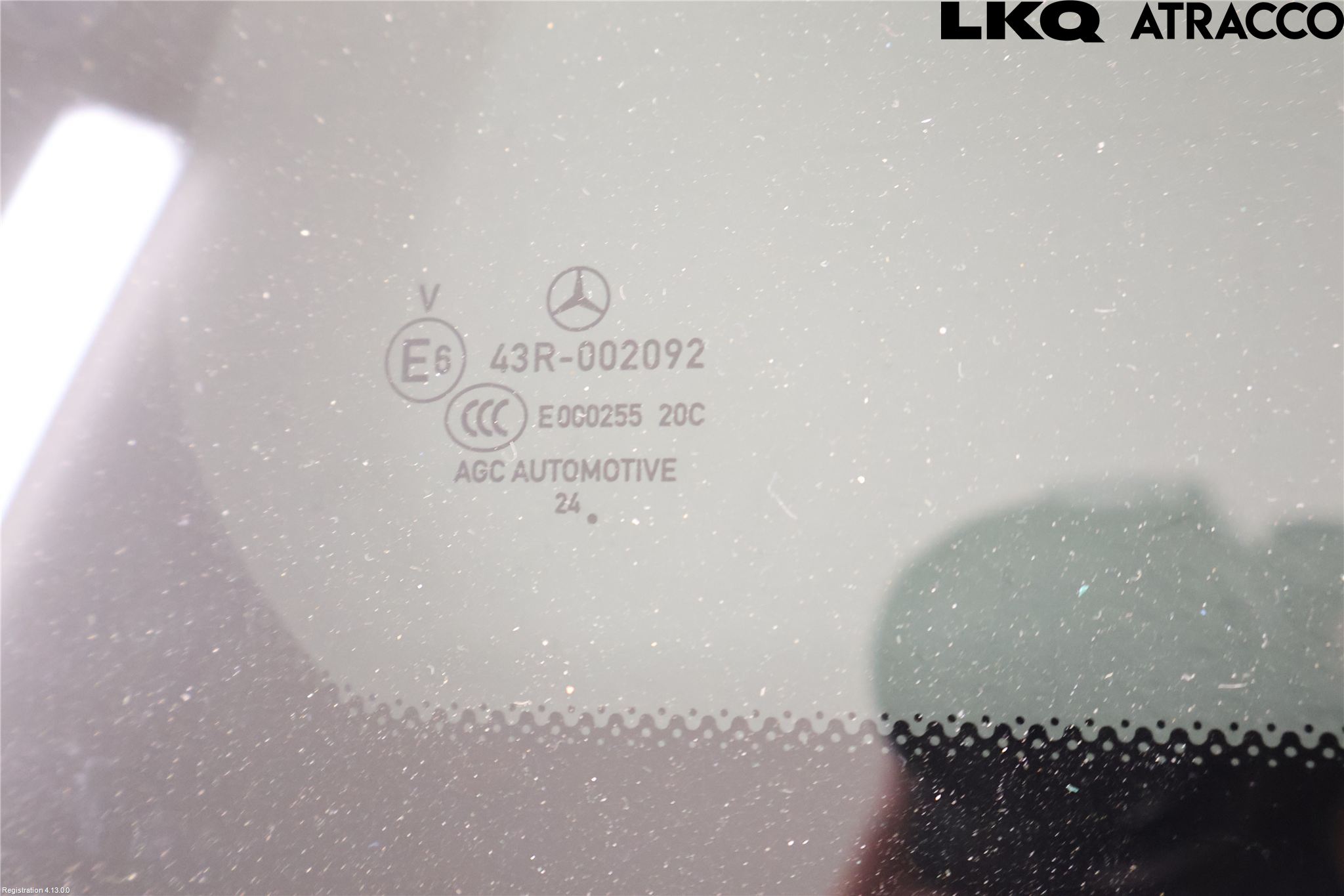 Mercedes-Benz MB C-KLASS (W206) 21- Dørrute Bak Høyre Trekant 4D
