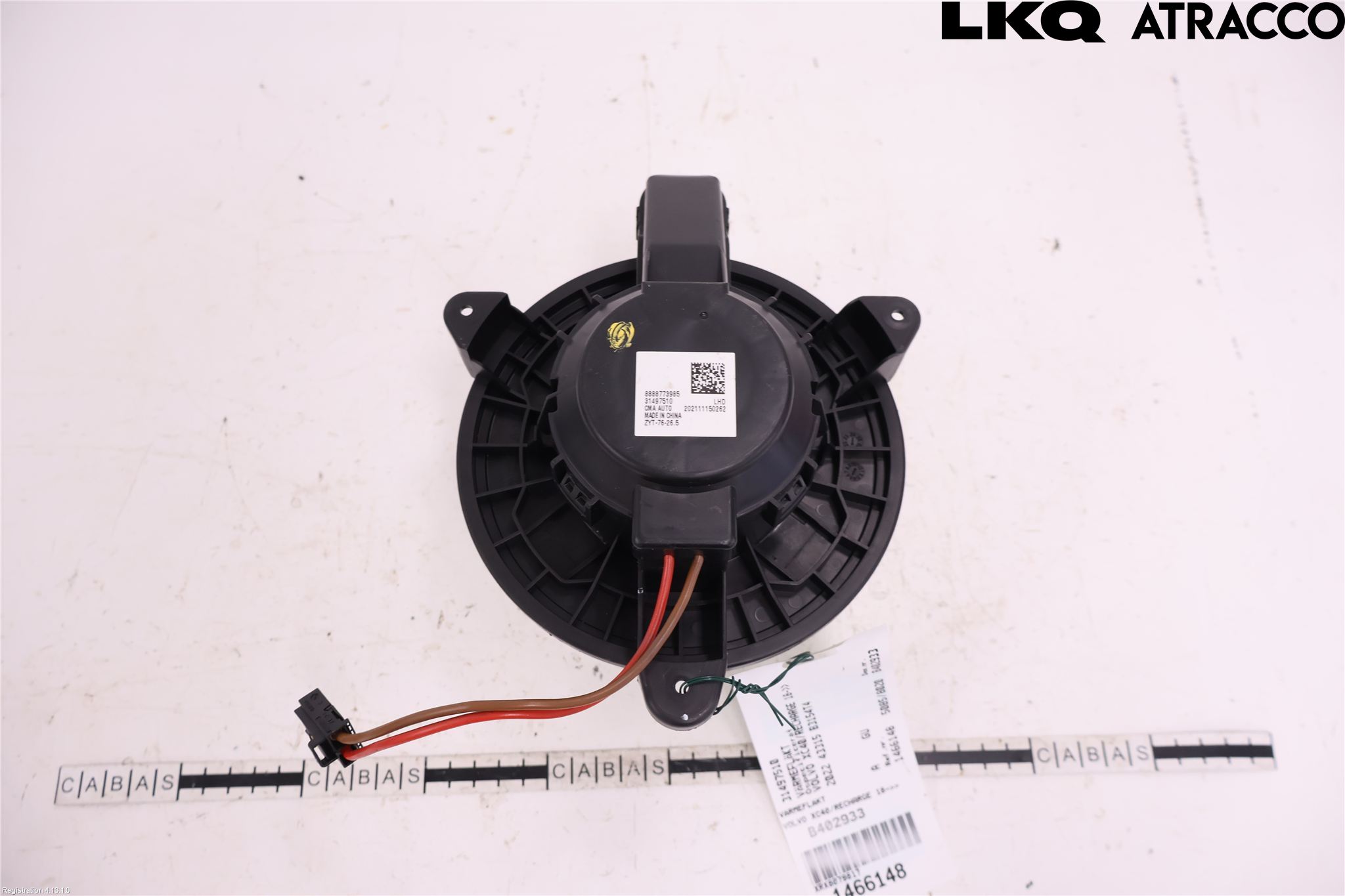 Volvo XC40/RECHARGE 18- Varmeapparat Viftemotor