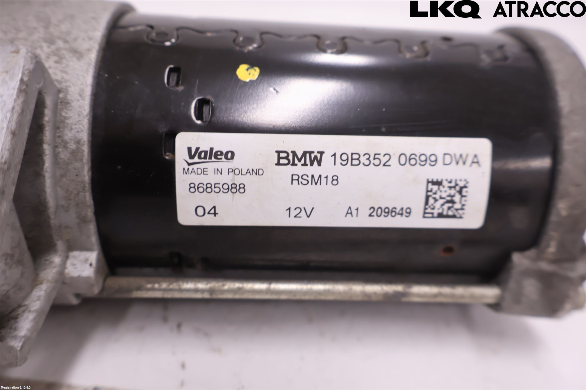 BMW 5 G30/G31/F90 17-23 Startmotor