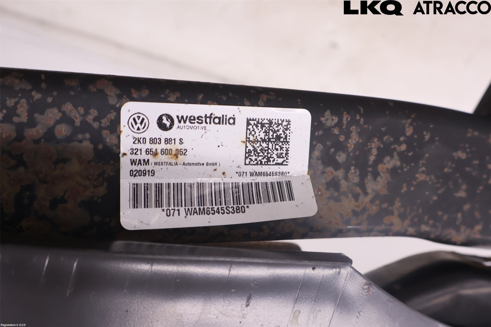 Volkswagen VW CADDY 16-20 Tilhengerfeste