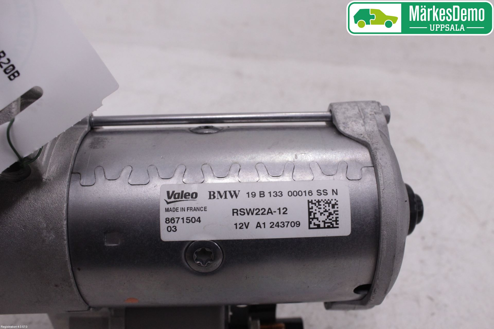 BMW 3 G20/G21/G80/G81 19- Startmotor
