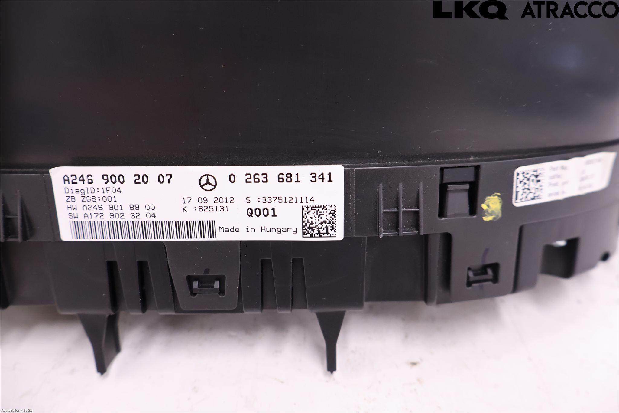 Mercedes-Benz MB B-KLASS (W246/W242) 12-19 Instr Kombinert