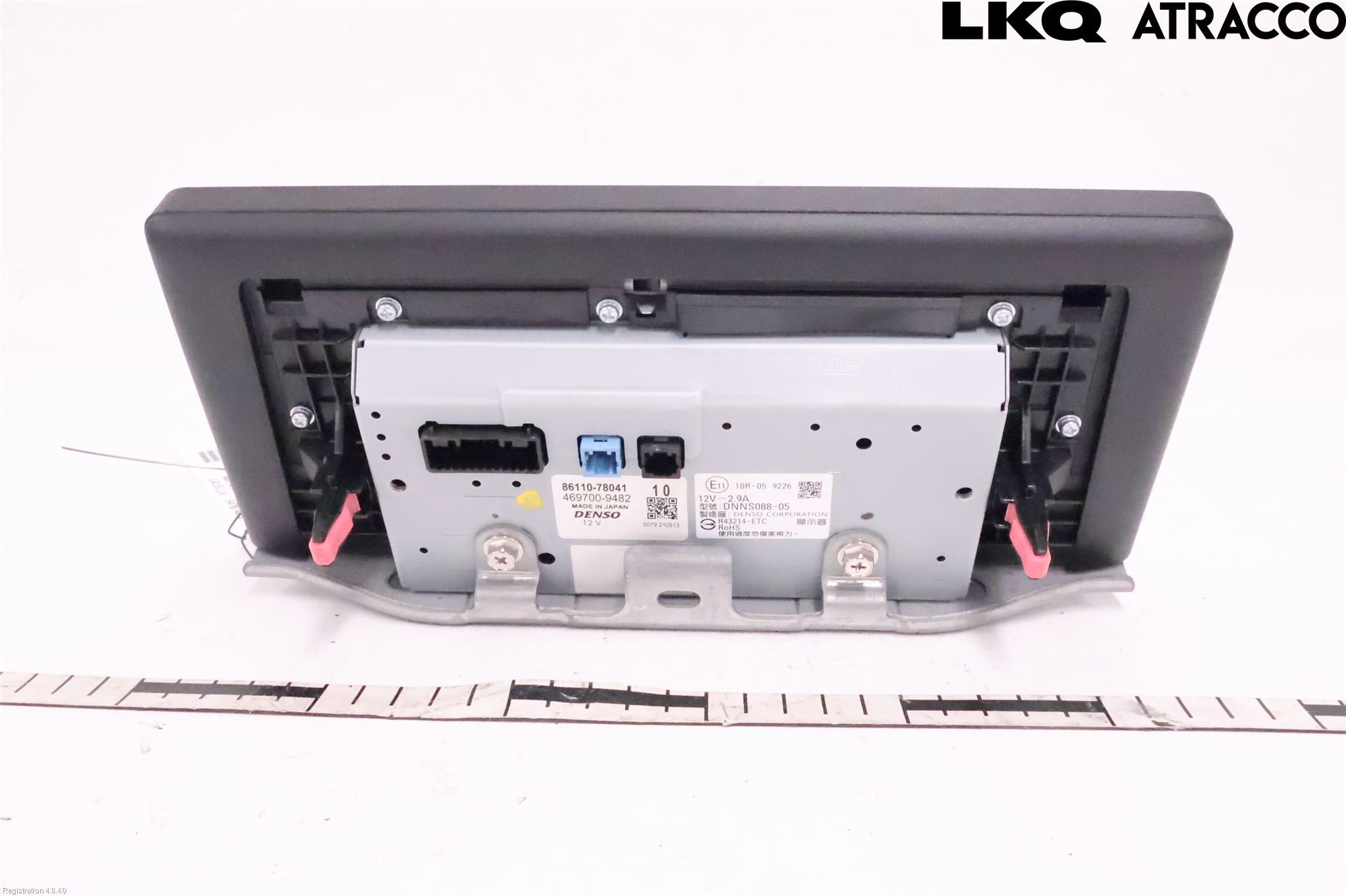 Lexus NX 300h 15-21 Instr Skjerm Dvd-Gps-Ac-Tlf
