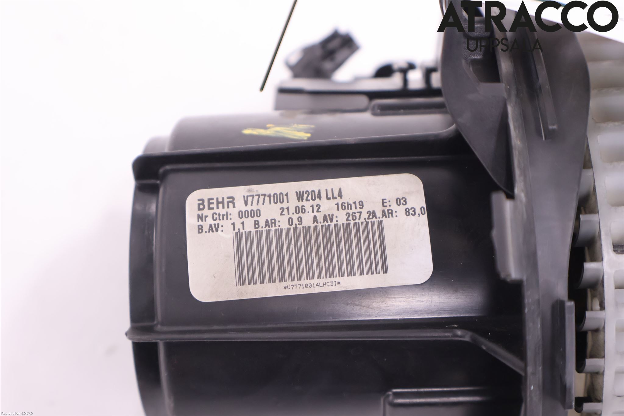 Mercedes-Benz MB C-KLASS (W204) 07-15 Varmeapparat Viftemotor