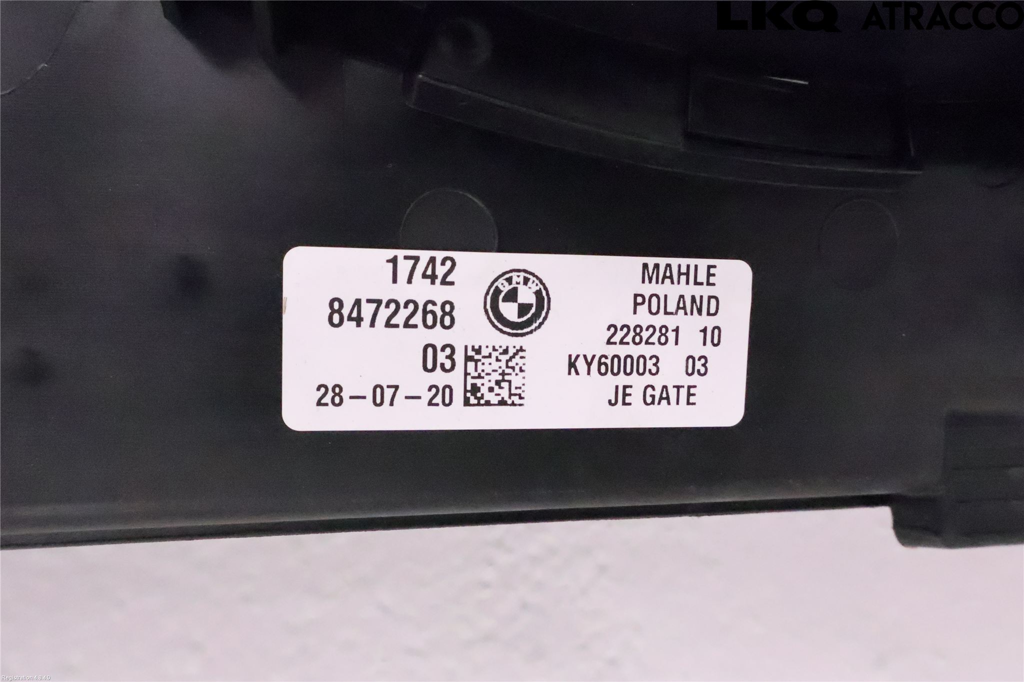 BMW 5 G30/G31/F90 17-23 Kjølevifte Elektrisk