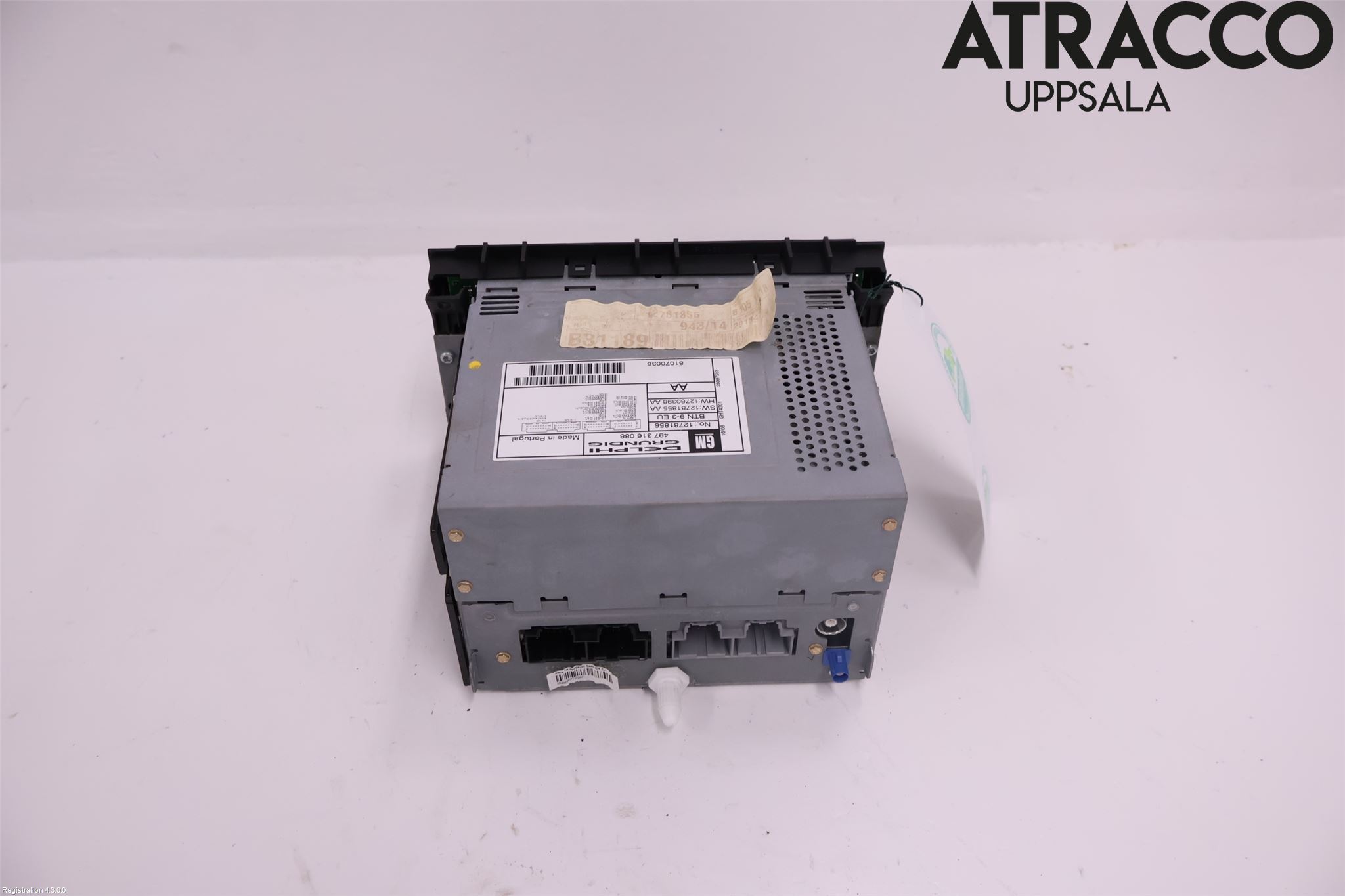 Saab 9-3 VER2/VER3 08-15 Stereo Radio Med Cd