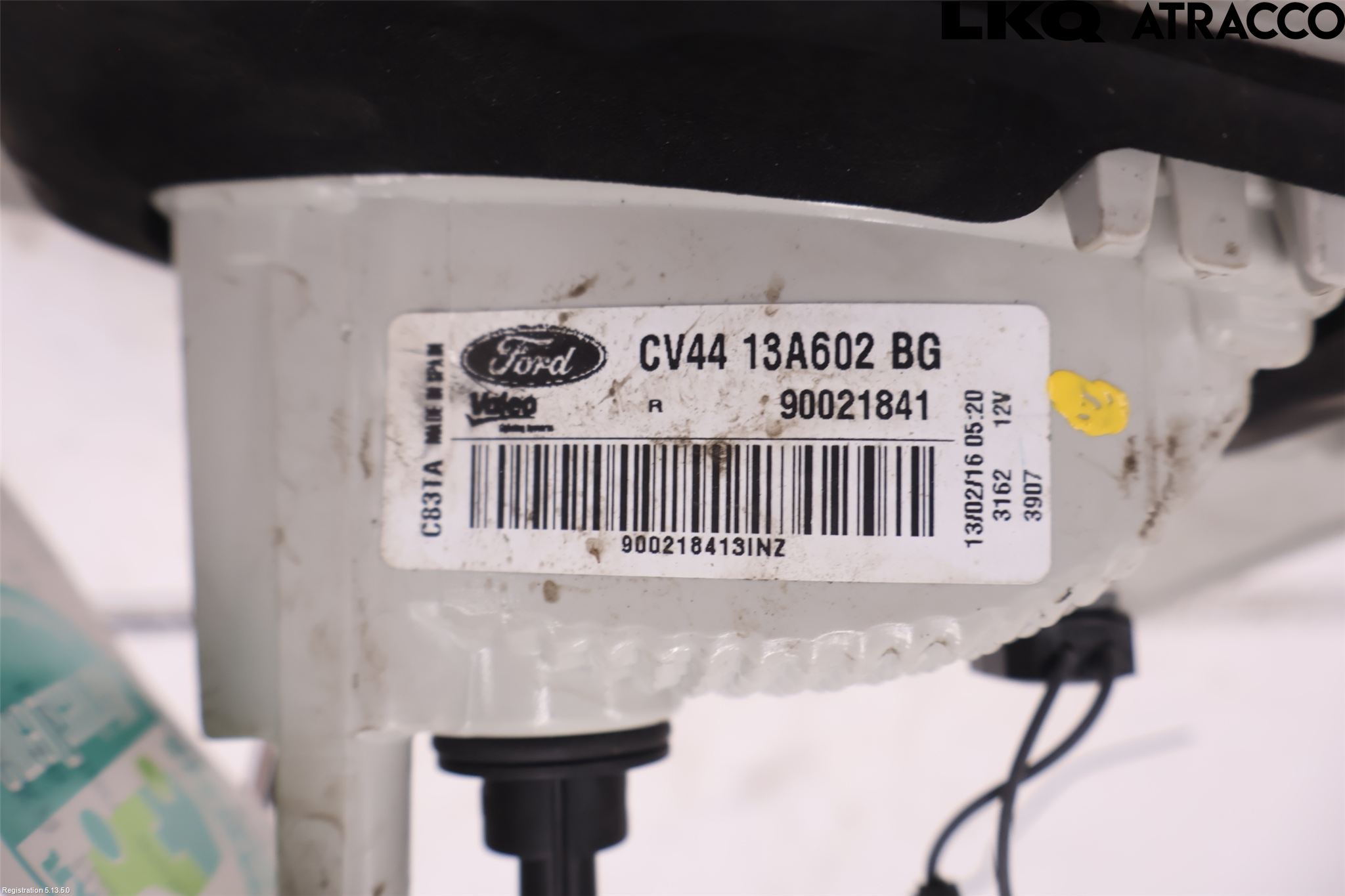 Ford KUGA 13-16 Baklykt Høyre  På Luke(Indre)