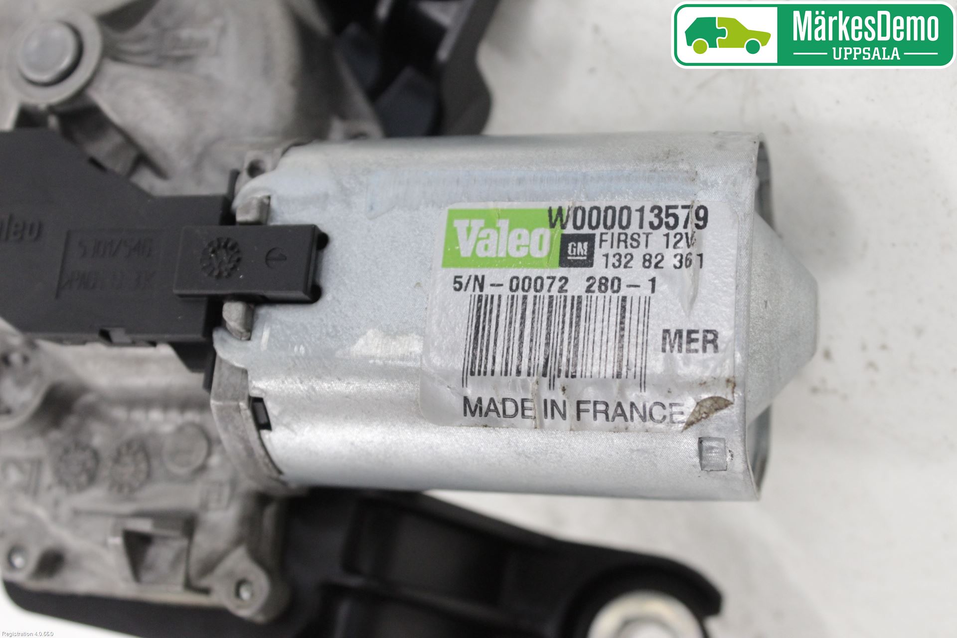 Opel MERIVA B 10-17 Viskermotor Bakluke