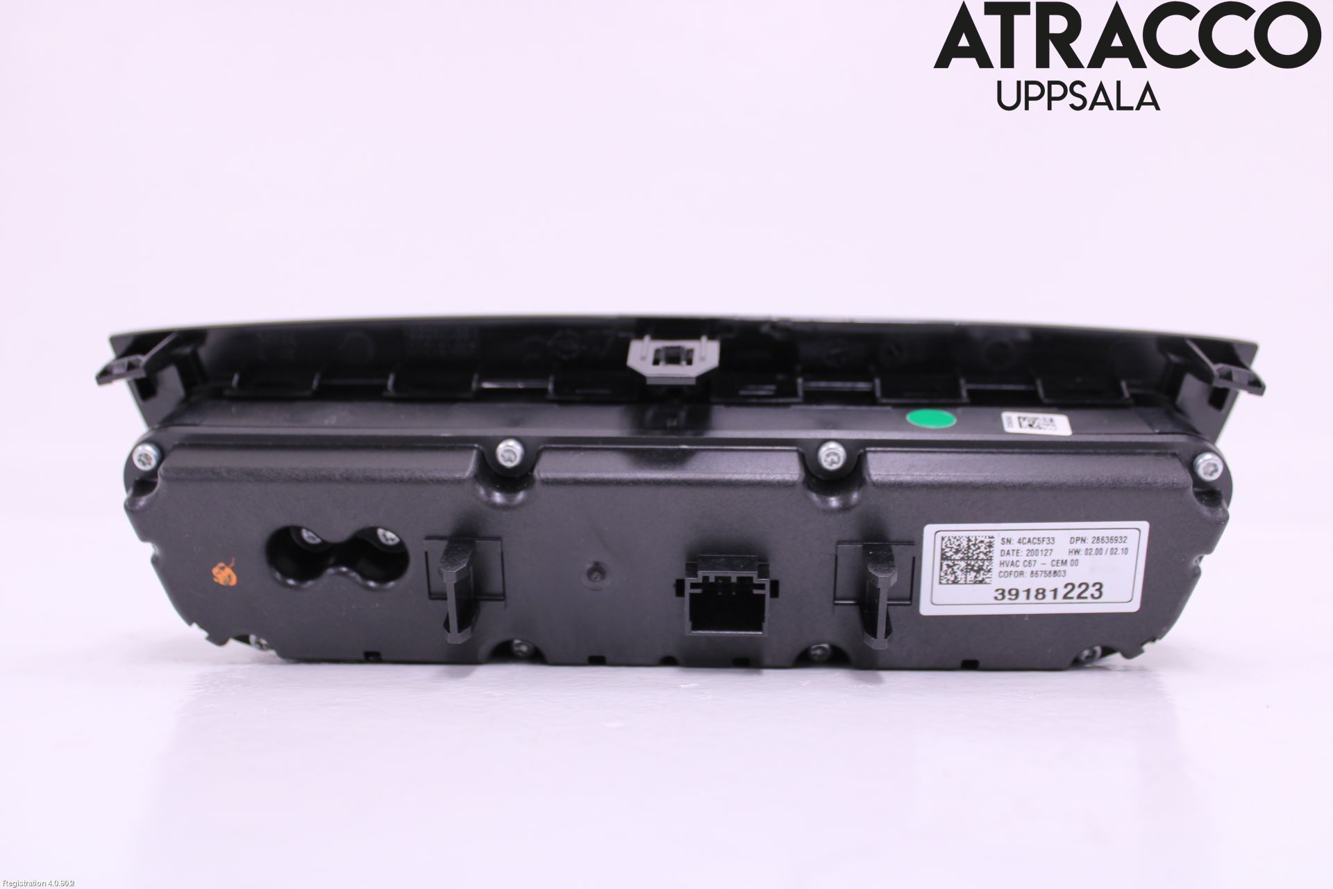 Opel CORSA F, CORSA-E 20- Varme Ac Betjening-Display